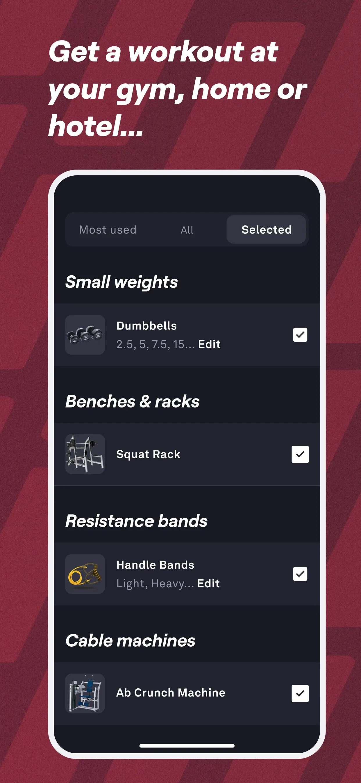 Fitbod: Gym & Fitness Planner iphone screenshot 9