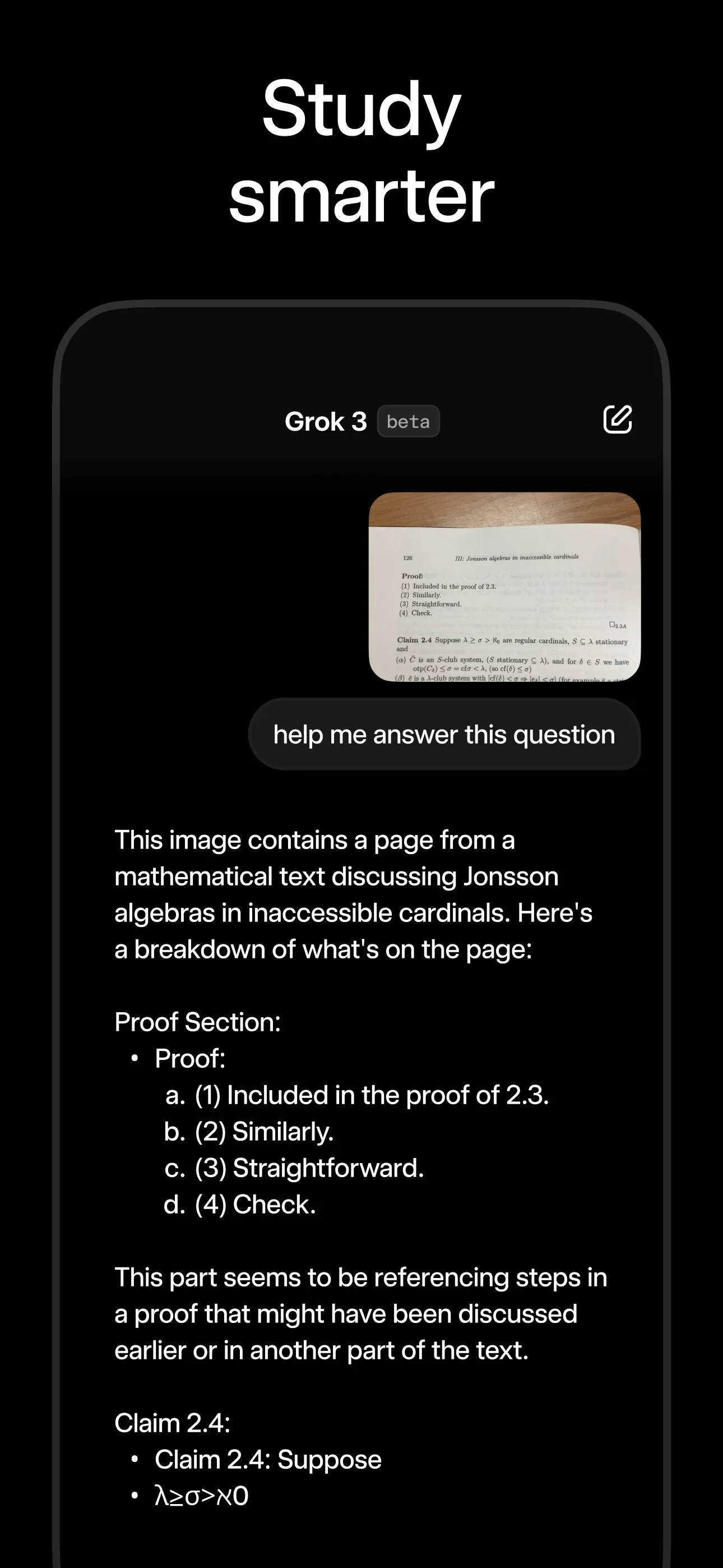 Grok iphone screenshot 6