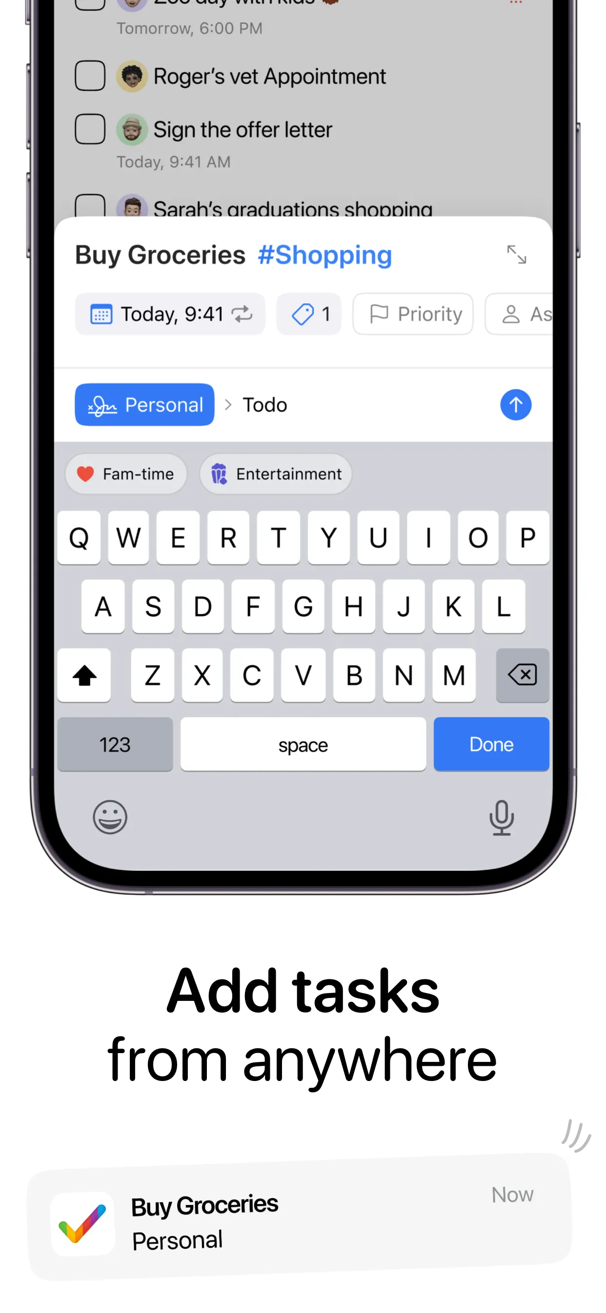 Tasks: Todo Lists & Kanban iphone screenshot 6