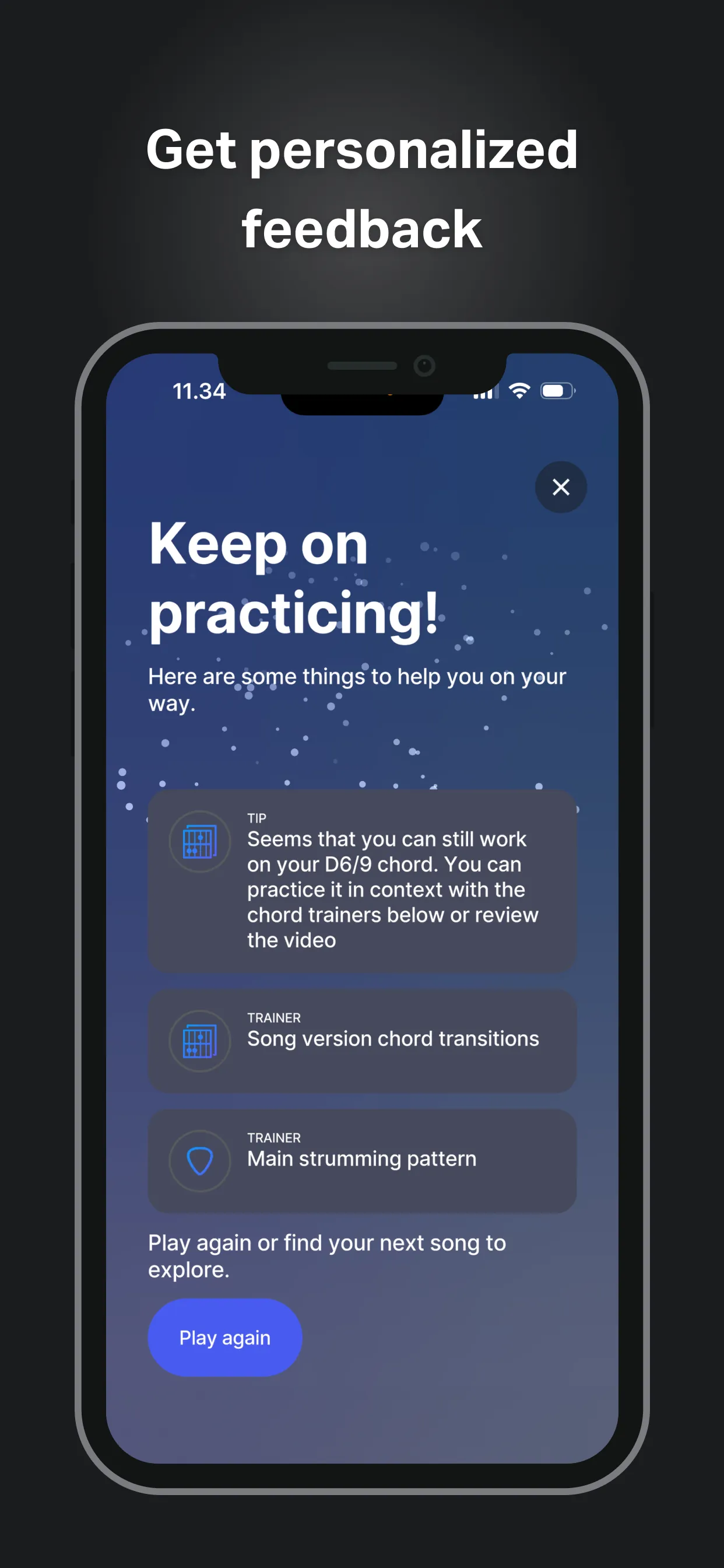 GuitarTuna: Tune & Play Guitar iphone screenshot 8