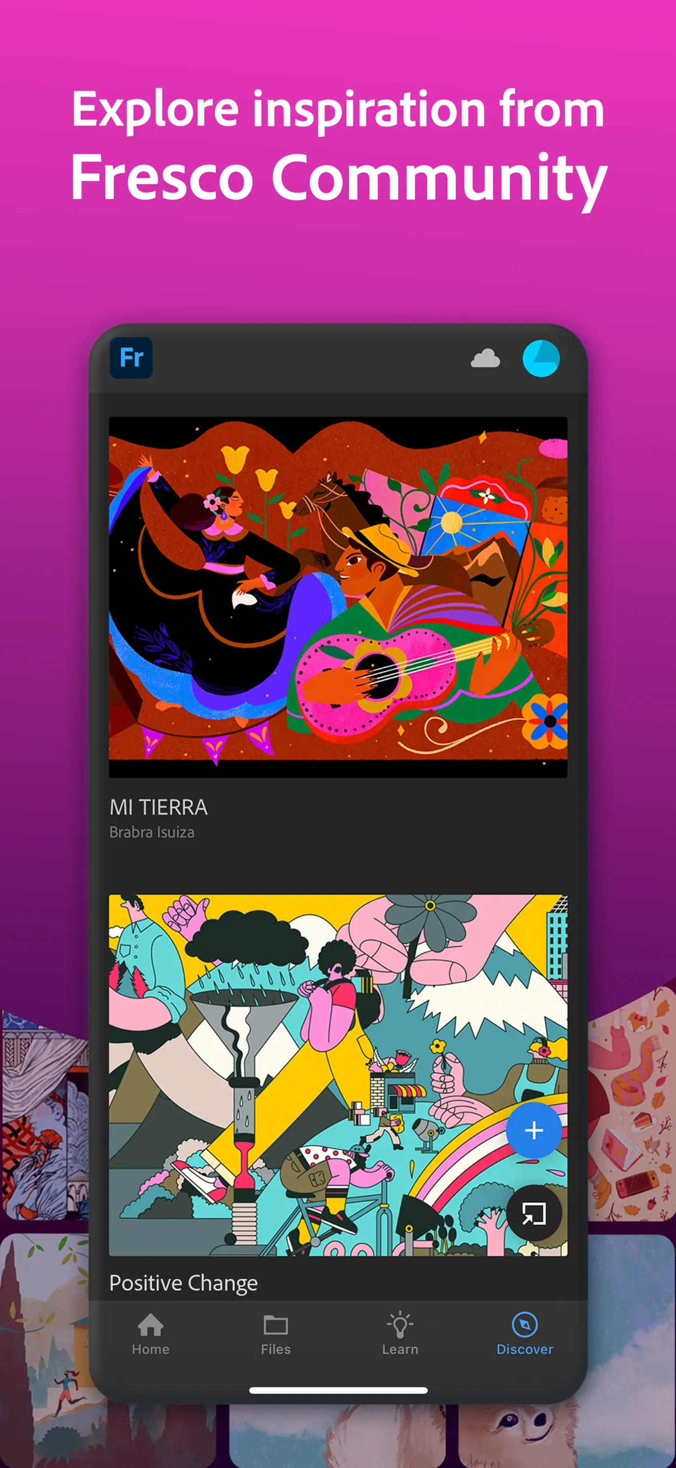 Adobe Fresco: Painting Studio iphone screenshot 9