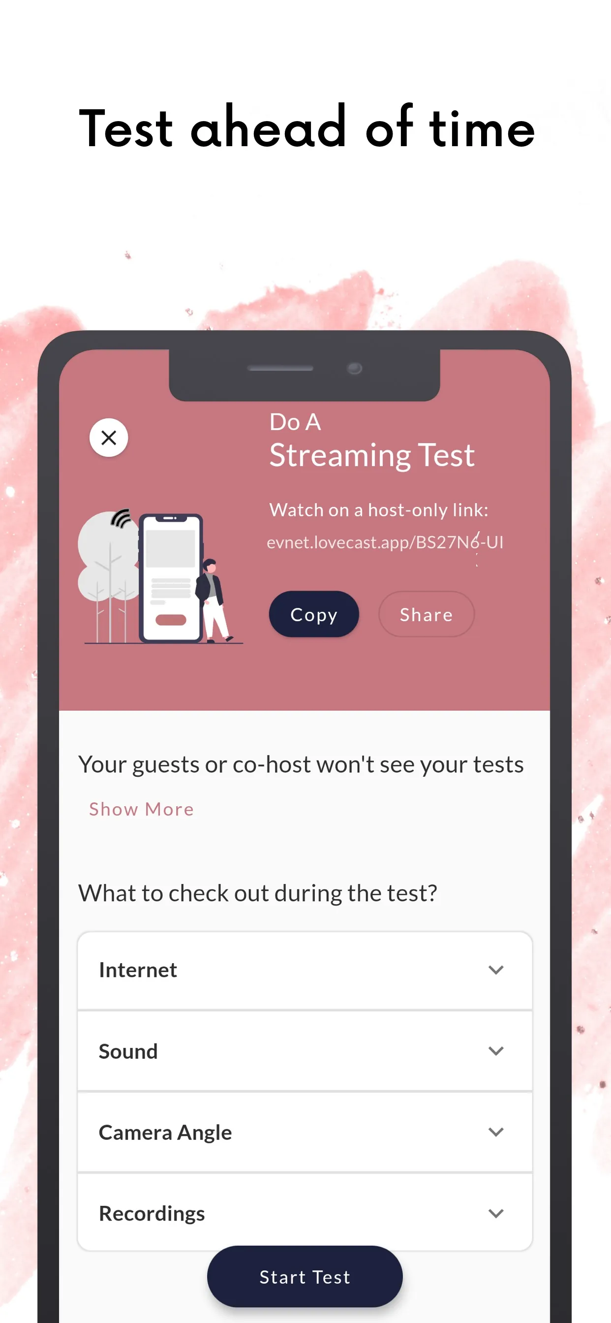 Lovecast - Event Livestream iphone screenshot 9