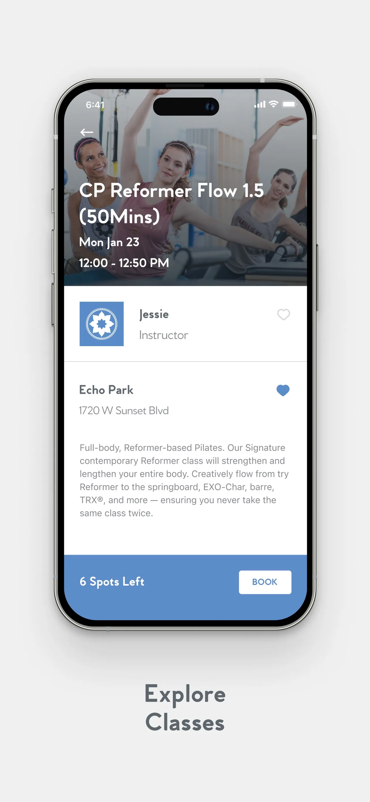 Club Pilates iphone screenshot 5