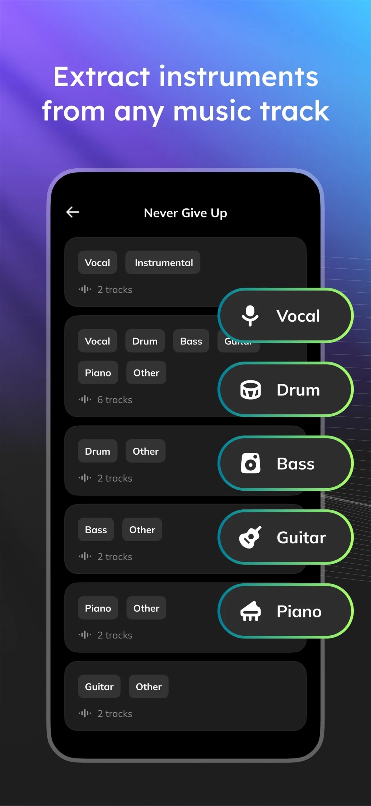 Vocal Remover - Musiclab iphone screenshot 3
