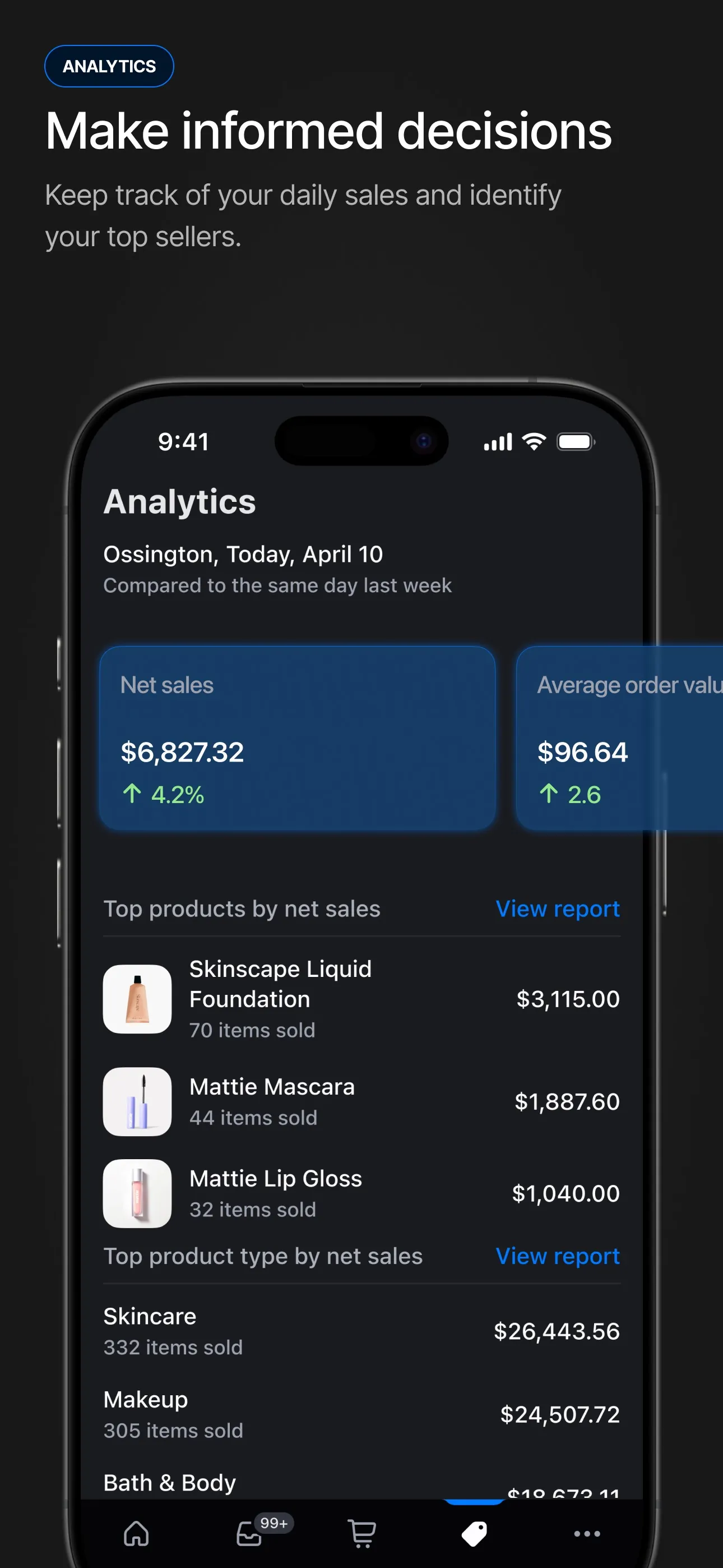 Shopify Point of Sale (POS) iphone screenshot 2