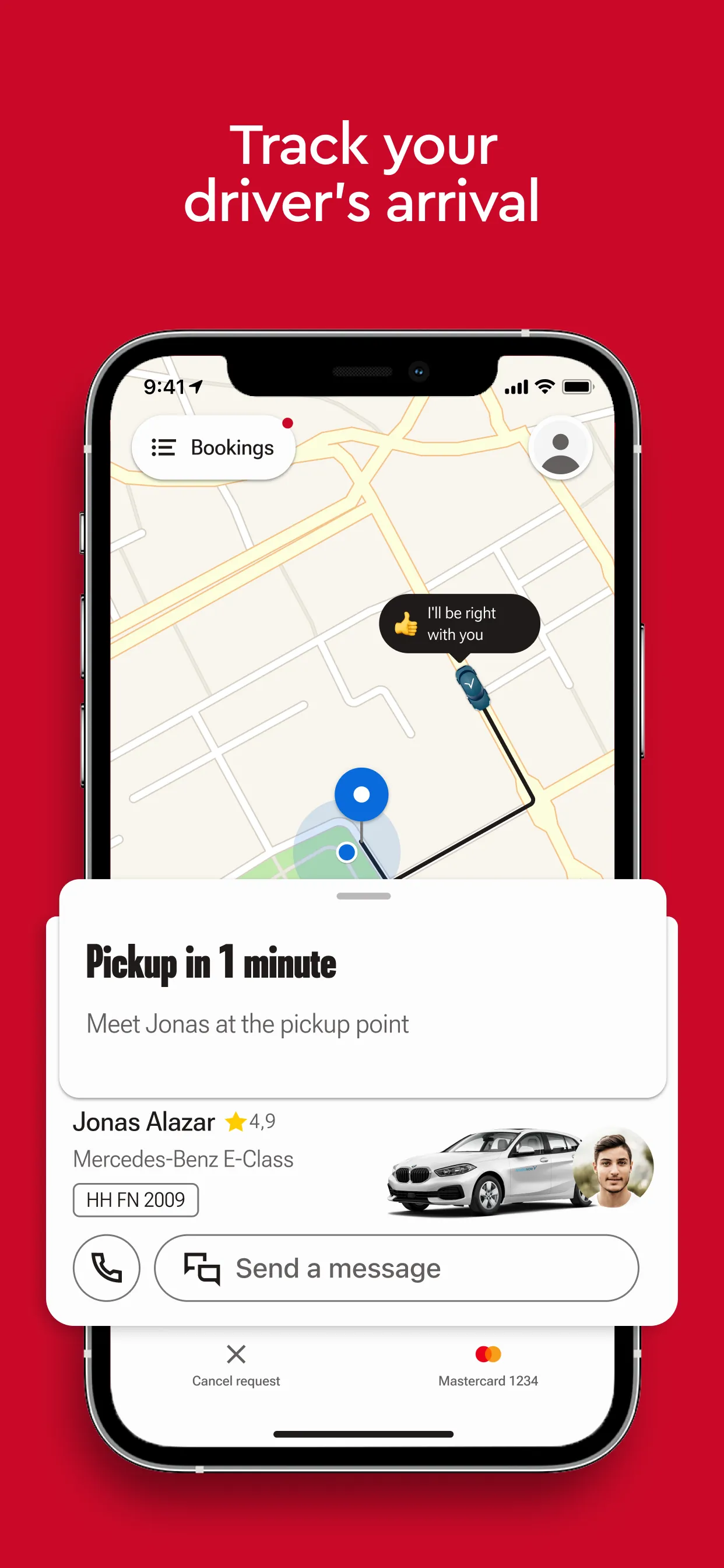 FREENOW - Taxi and more iphone screenshot 8