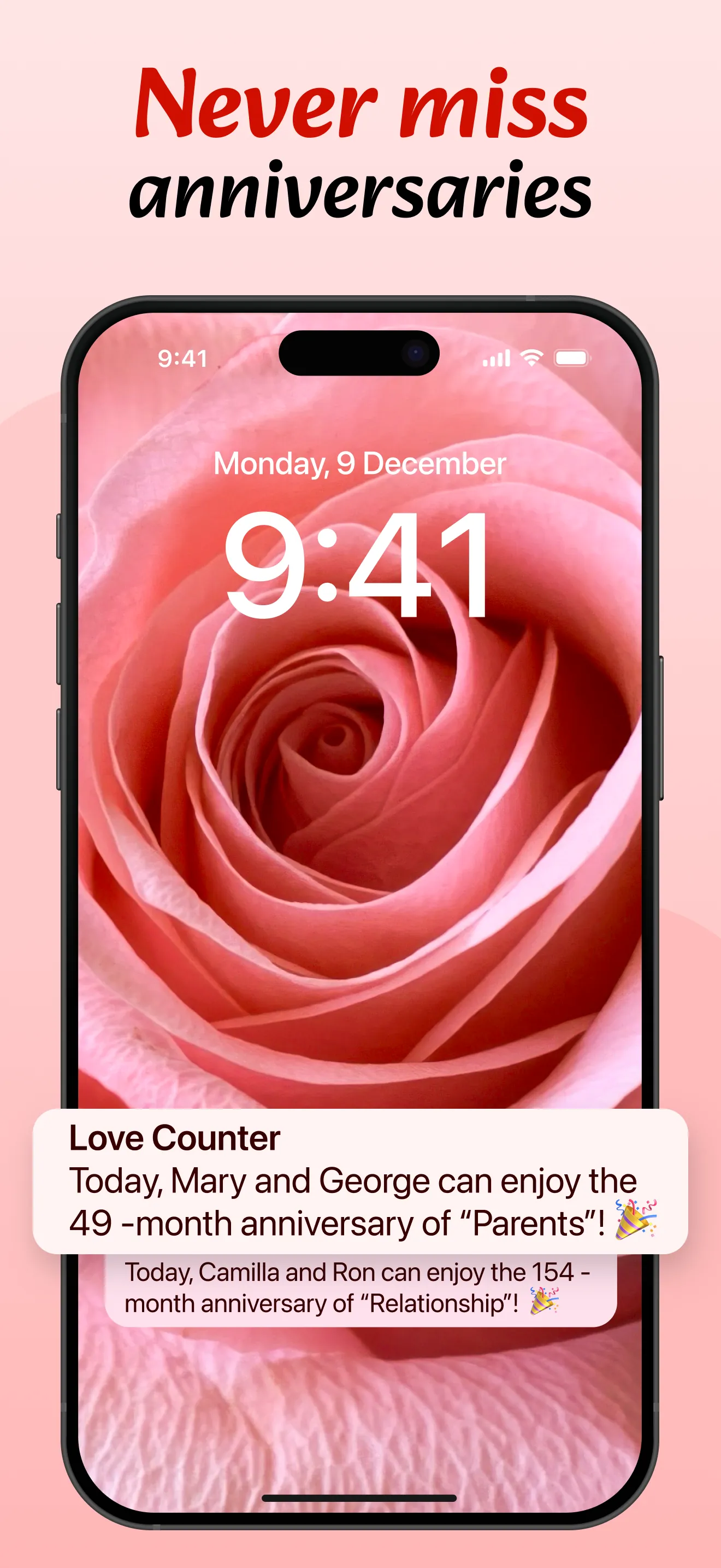 Love Counter - Dating Tracker iphone screenshot 4