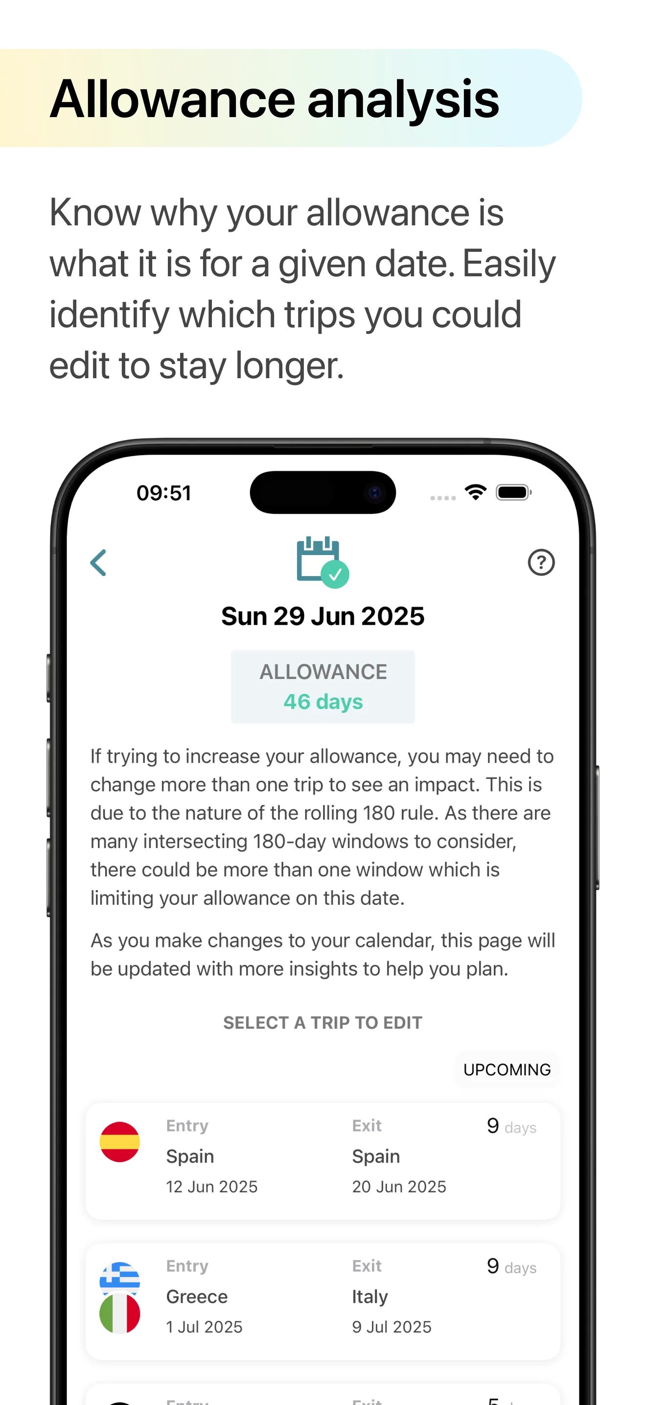 Schengen Simple iphone screenshot 8