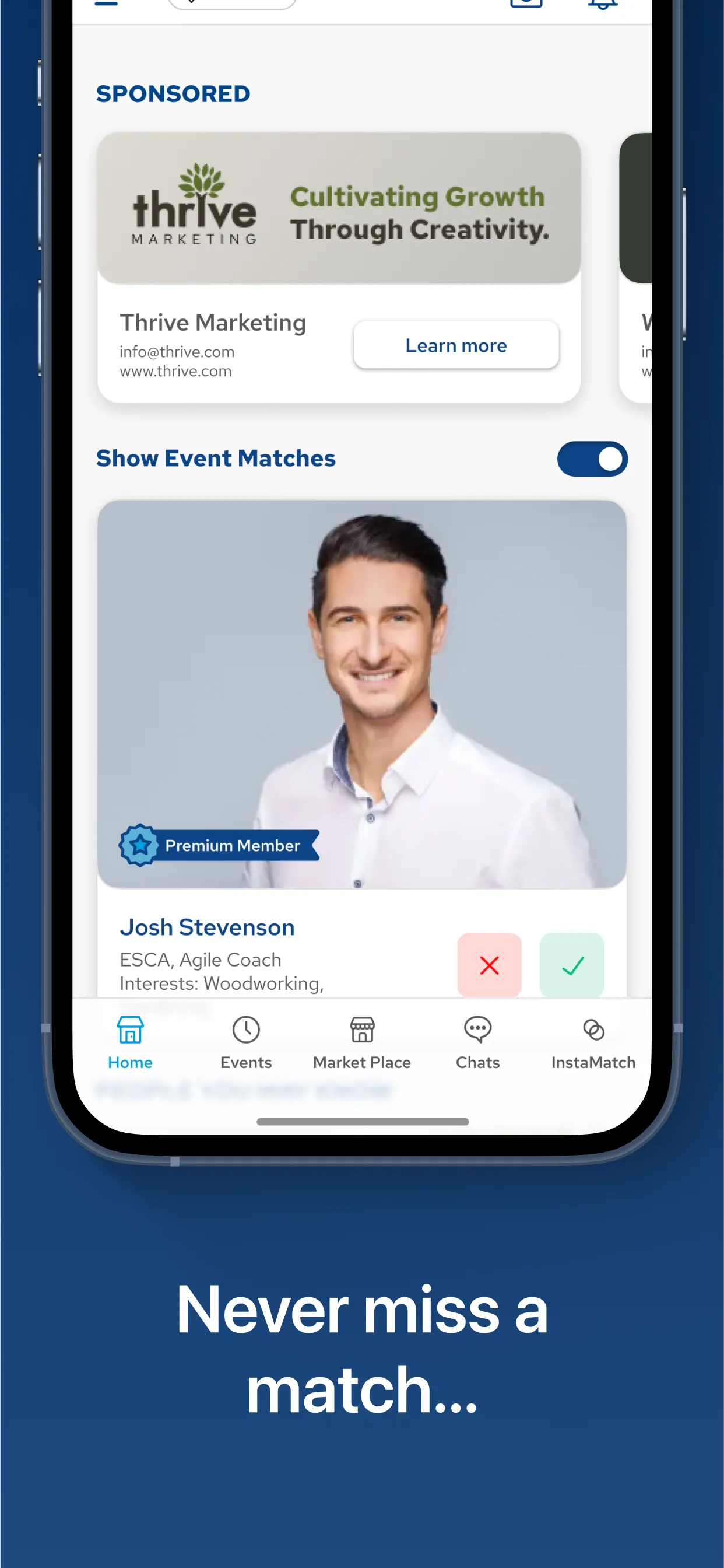 MatchPoint: AI Networking iphone screenshot 5