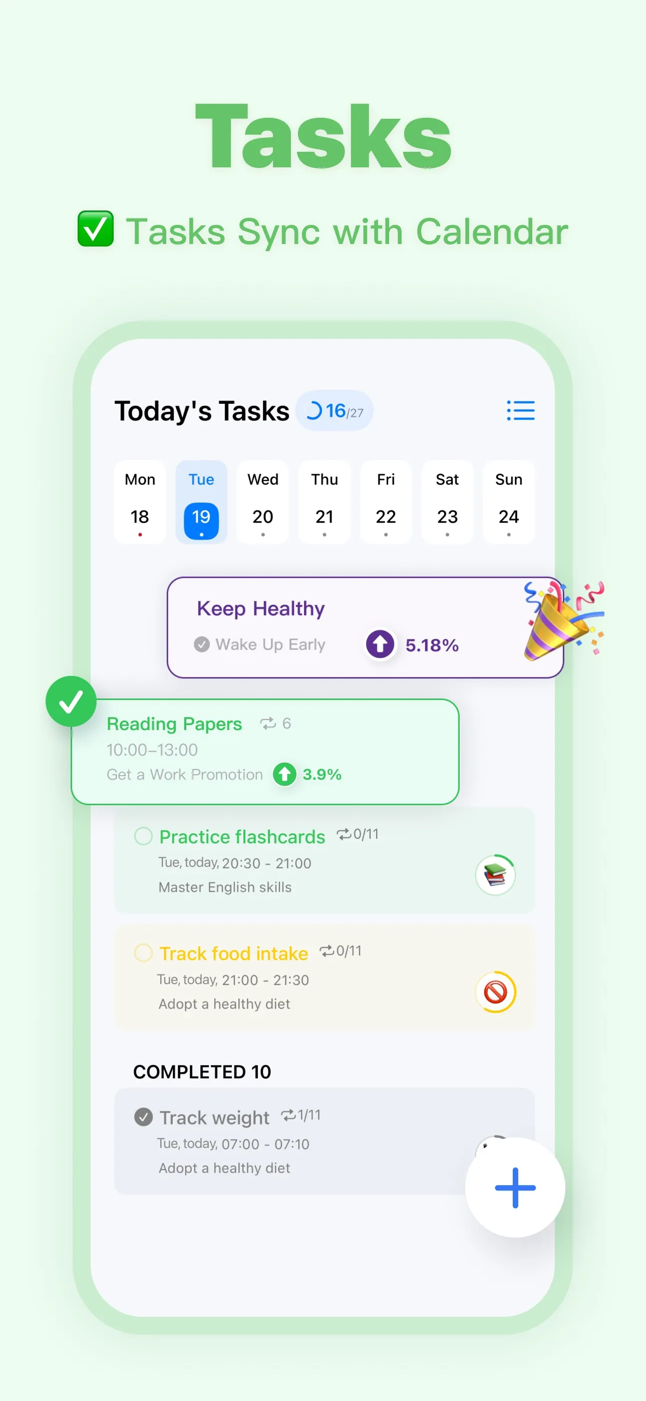 Vis - OKR Goals Planner&To-Do iphone screenshot 2