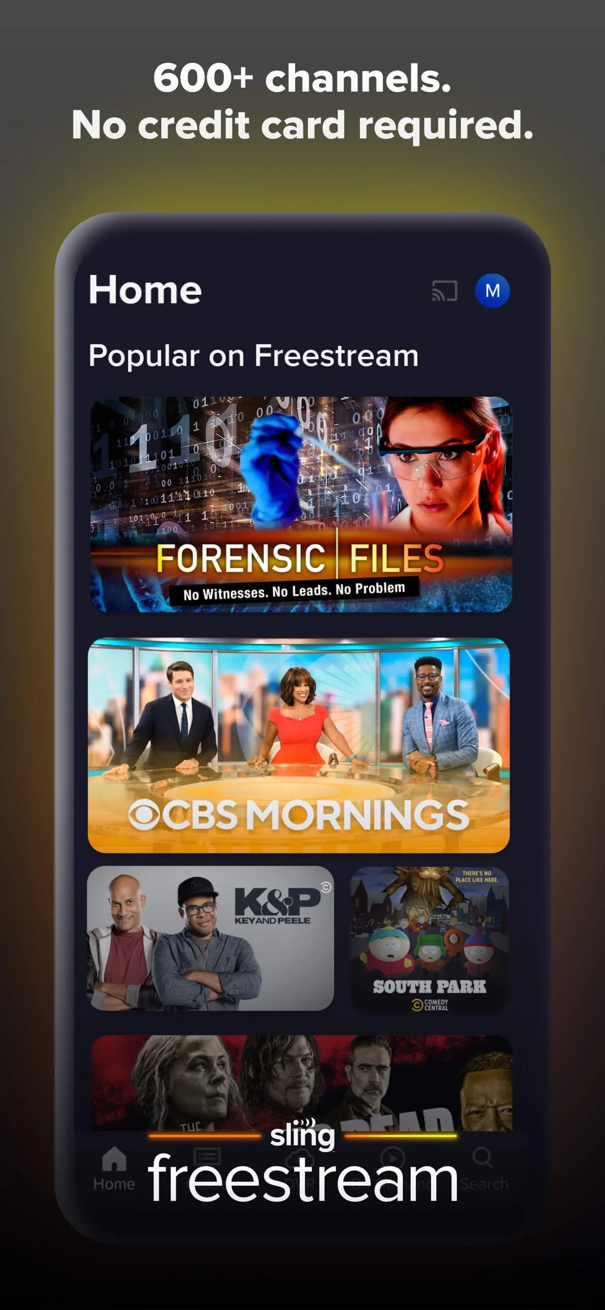 Sling: Live TV, Sports & News iphone screenshot 7