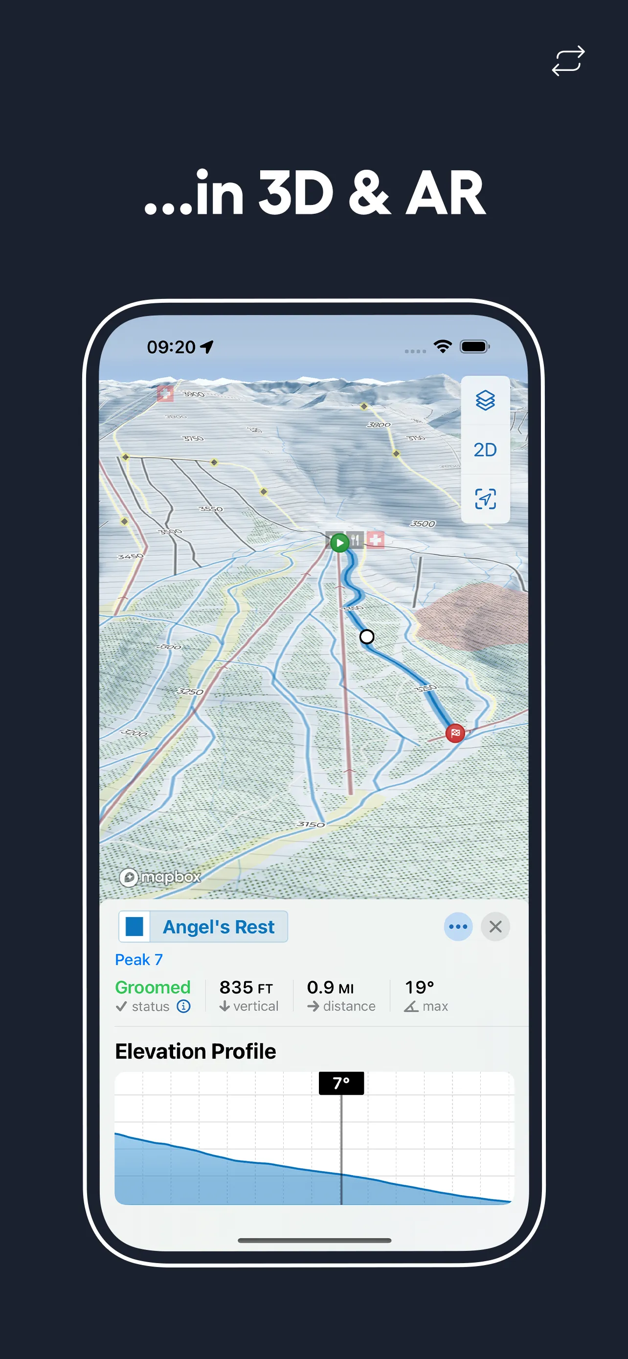 Slopes: Ski & Snowboard iphone screenshot 8