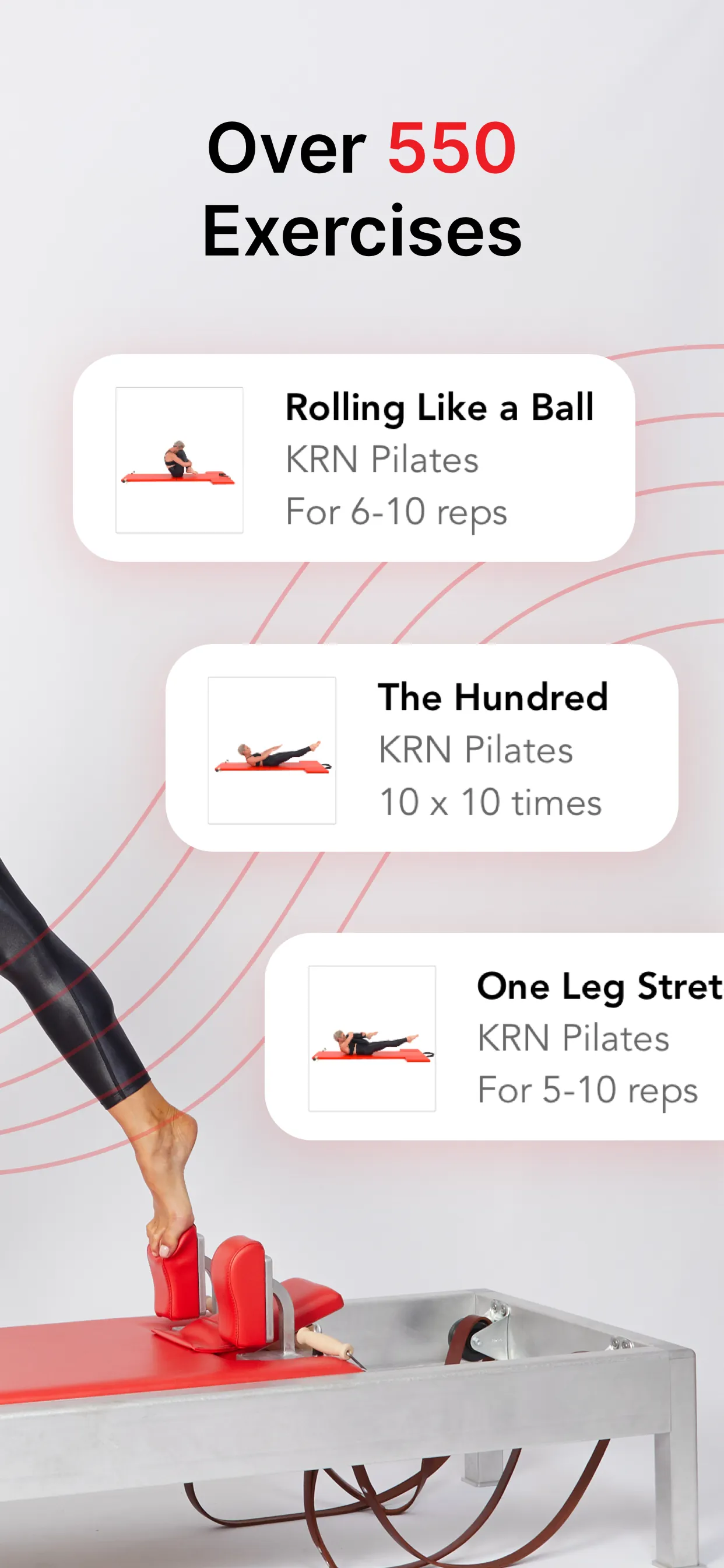 KRN Pilates: Train & Workout iphone screenshot 2