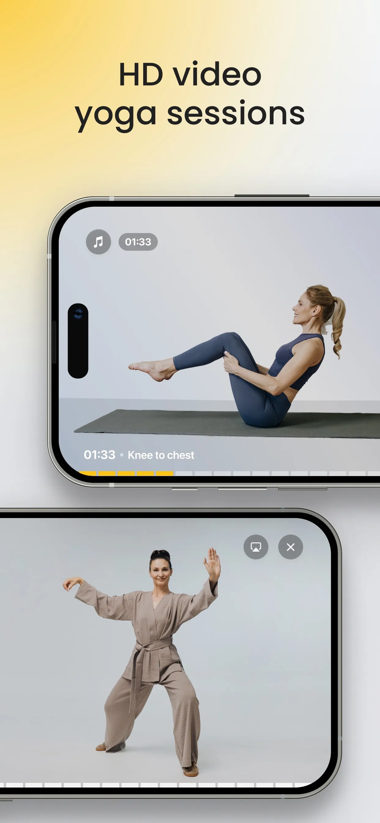 Yoga-Go: Chair Yoga & Pilates iphone screenshot 4