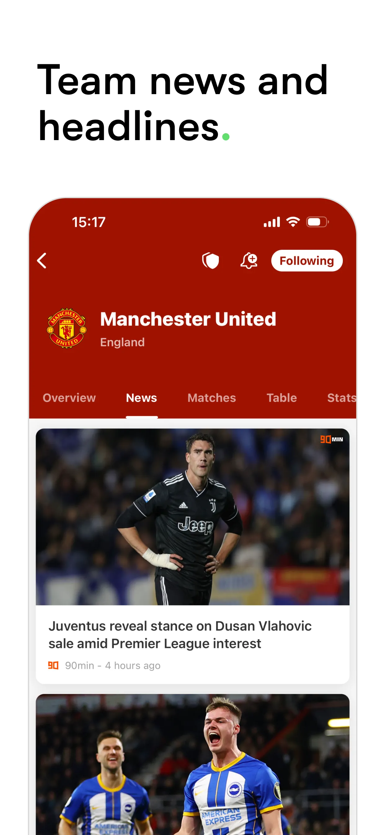 FotMob - Soccer Live Scores iphone screenshot 9
