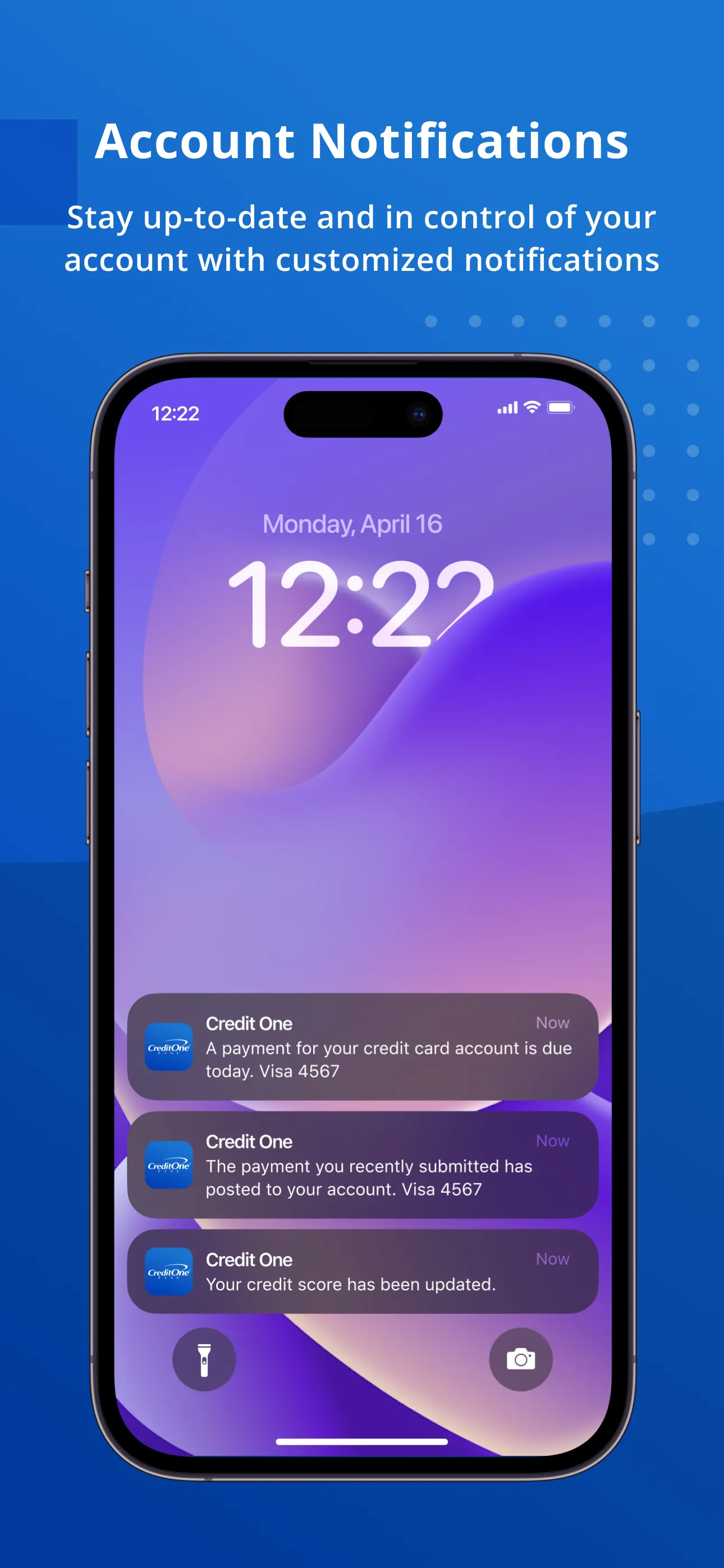 Credit One Bank Mobile iphone screenshot 8
