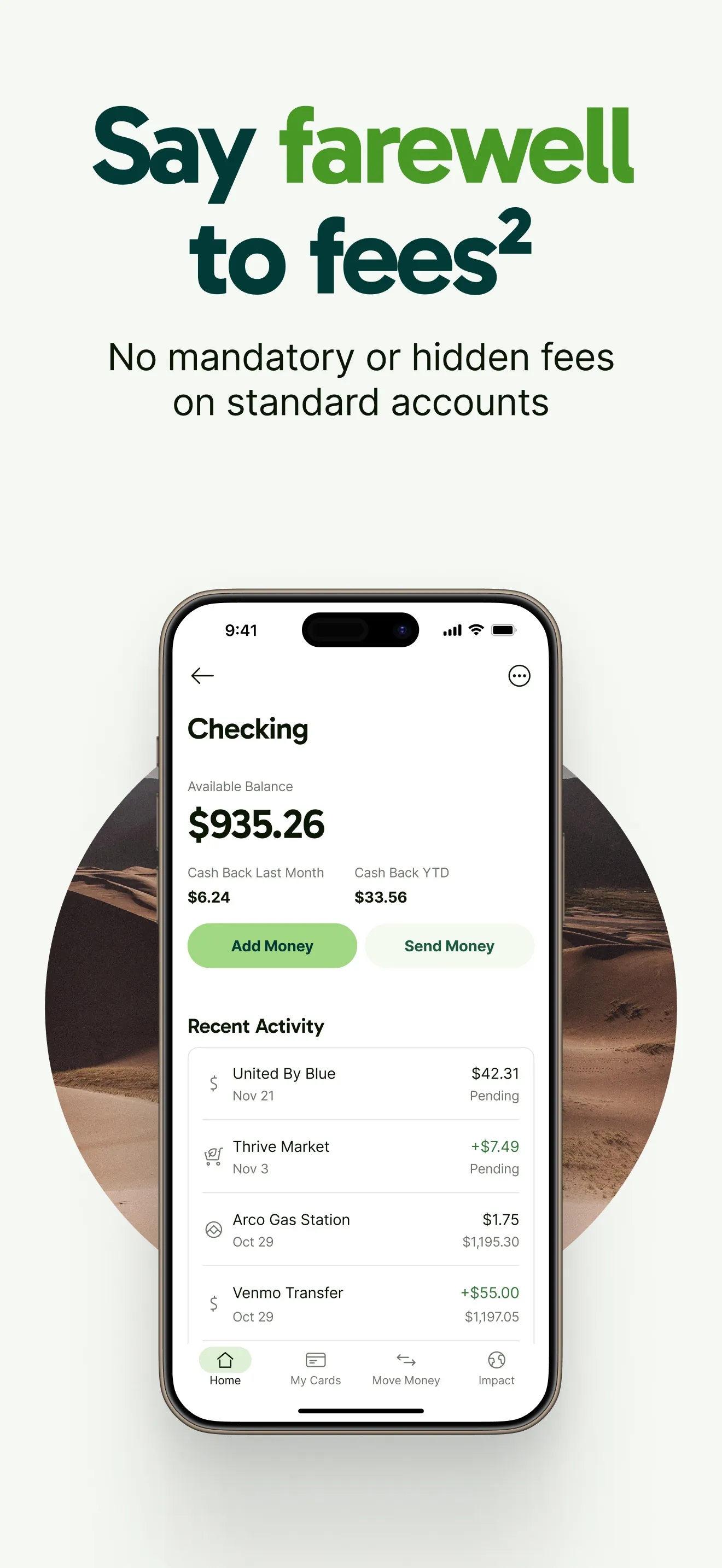 GreenFi - Mobile Banking iphone screenshot 3