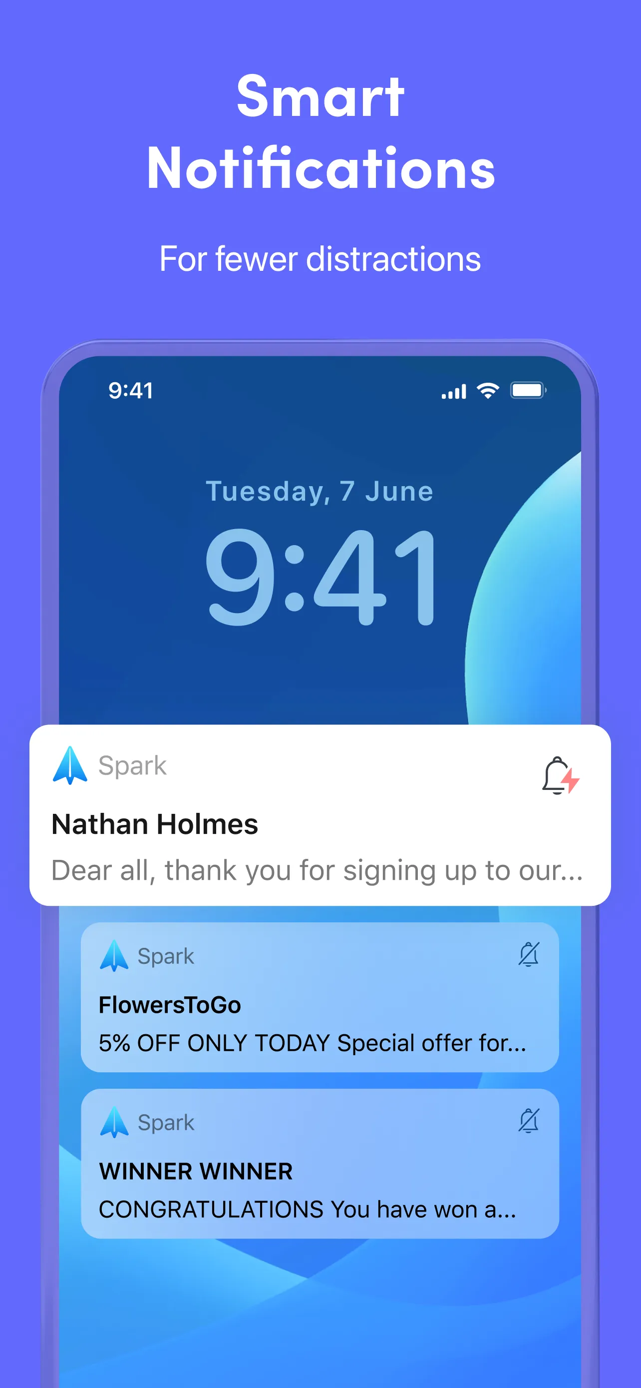 Spark Mail + AI: Email Inbox iphone screenshot 5