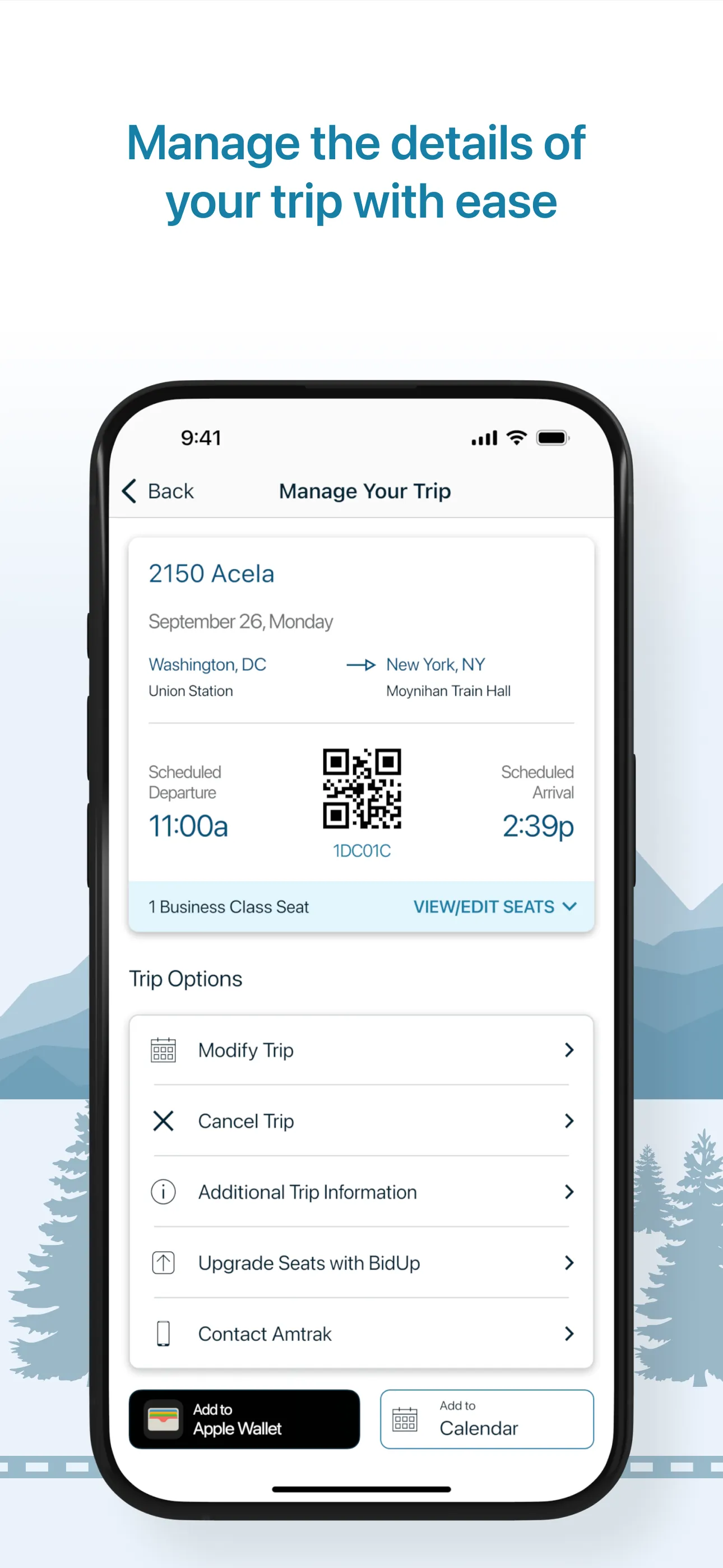 Amtrak iphone screenshot 6