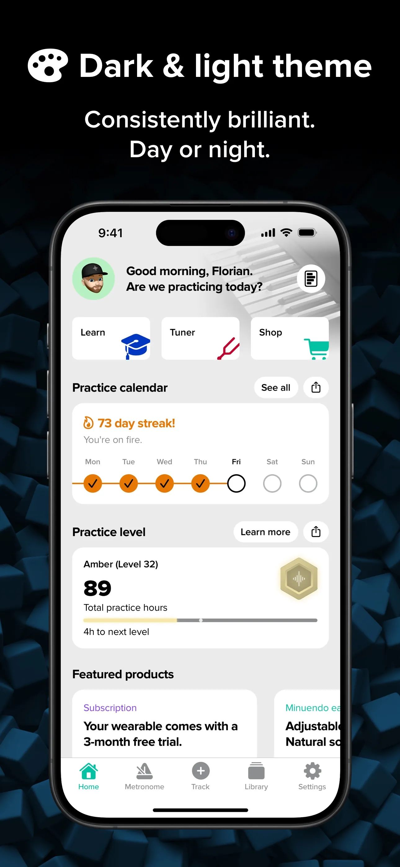 The Metronome by Soundbrenner iphone screenshot 9