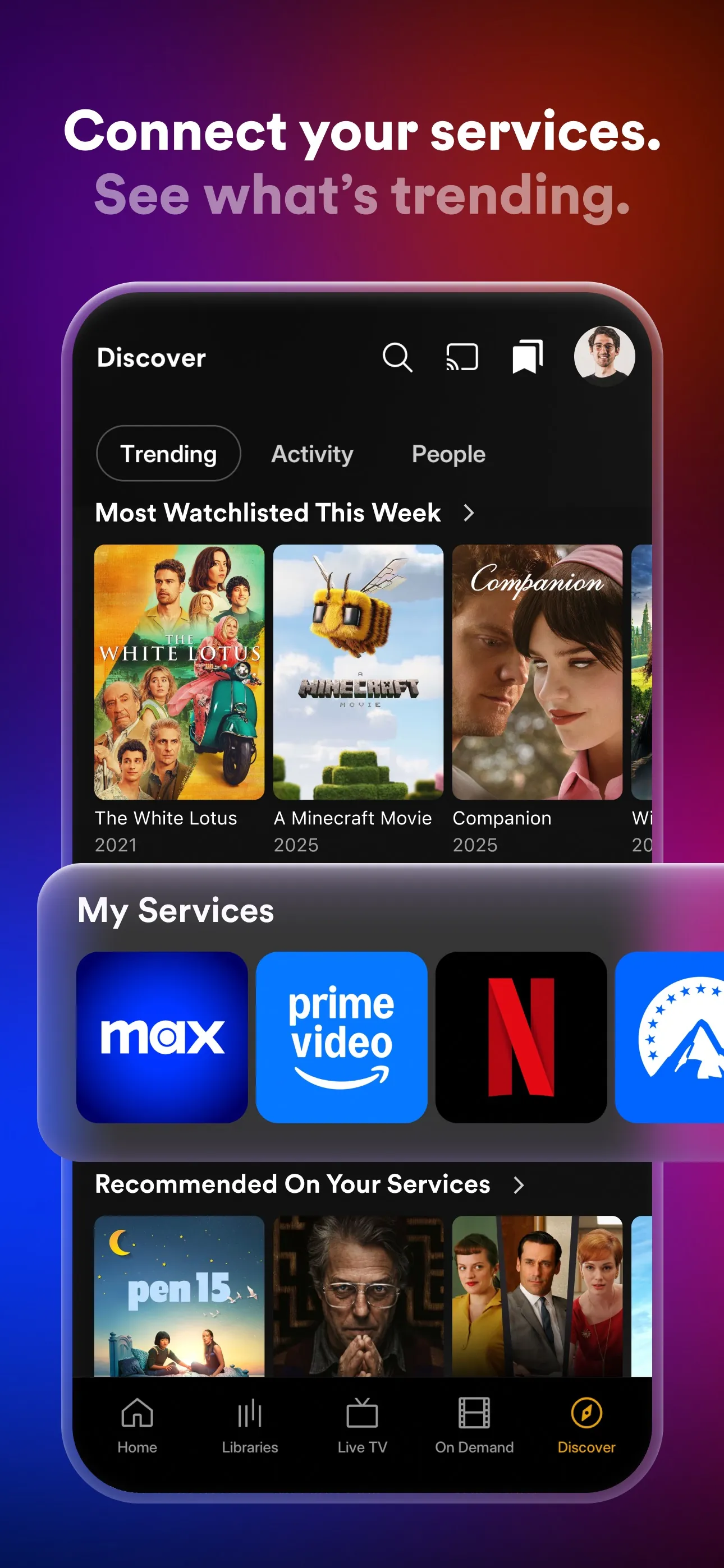 Plex: Watch Live TV and Movies iphone screenshot 6