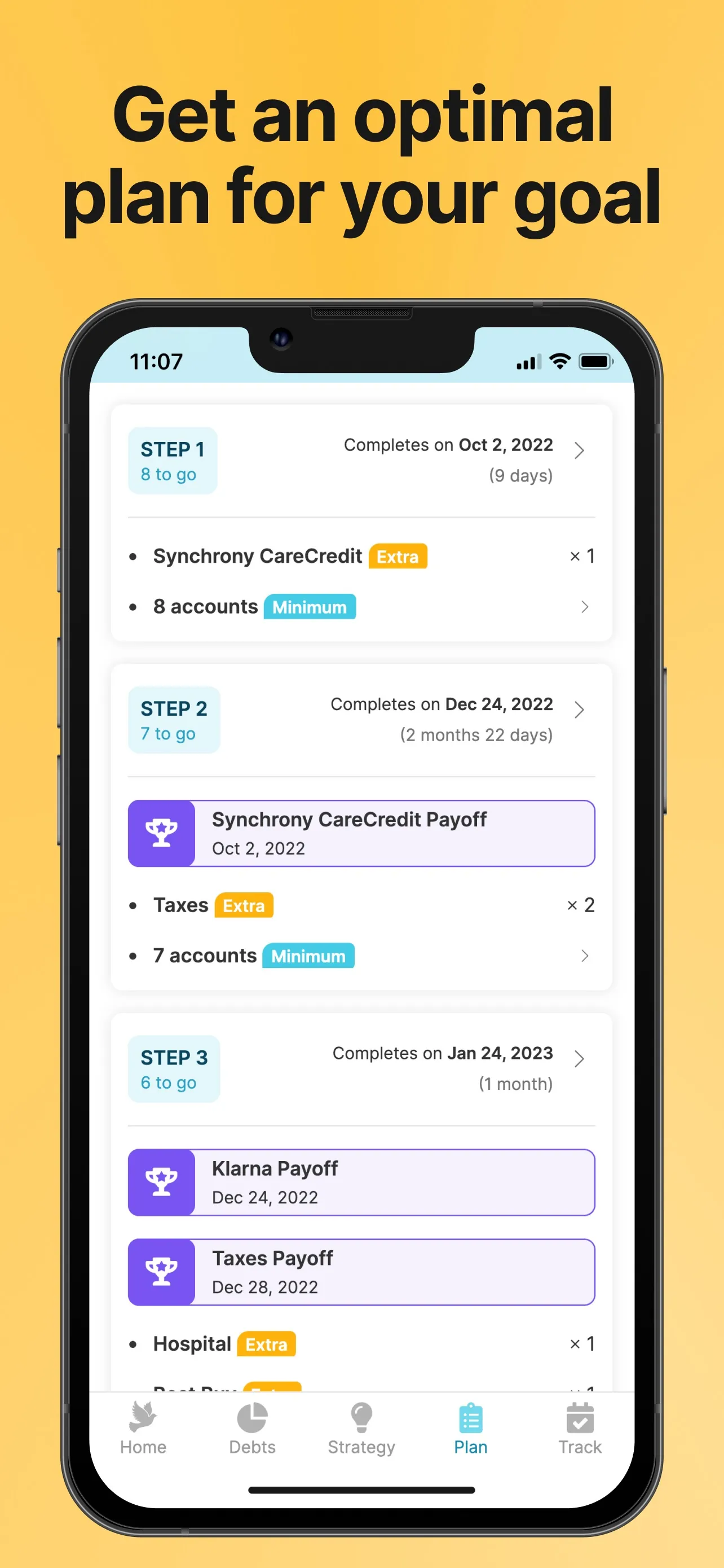 Debt Payoff Planner & Tracker iphone screenshot 6