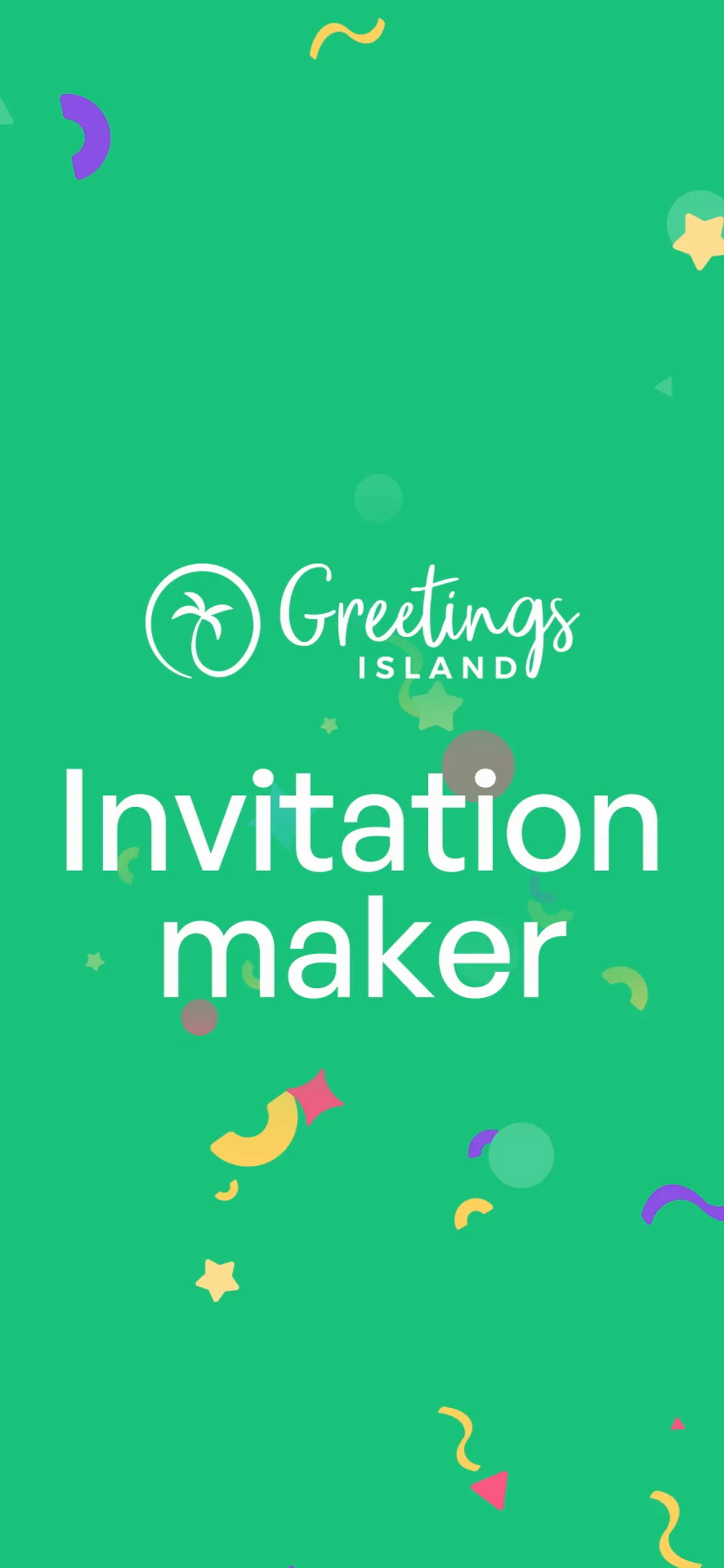 Invitation Maker: Cards & RSVP iphone screenshot 1