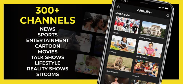 FREECABLE TV: News & TV Shows iphone screenshot 2