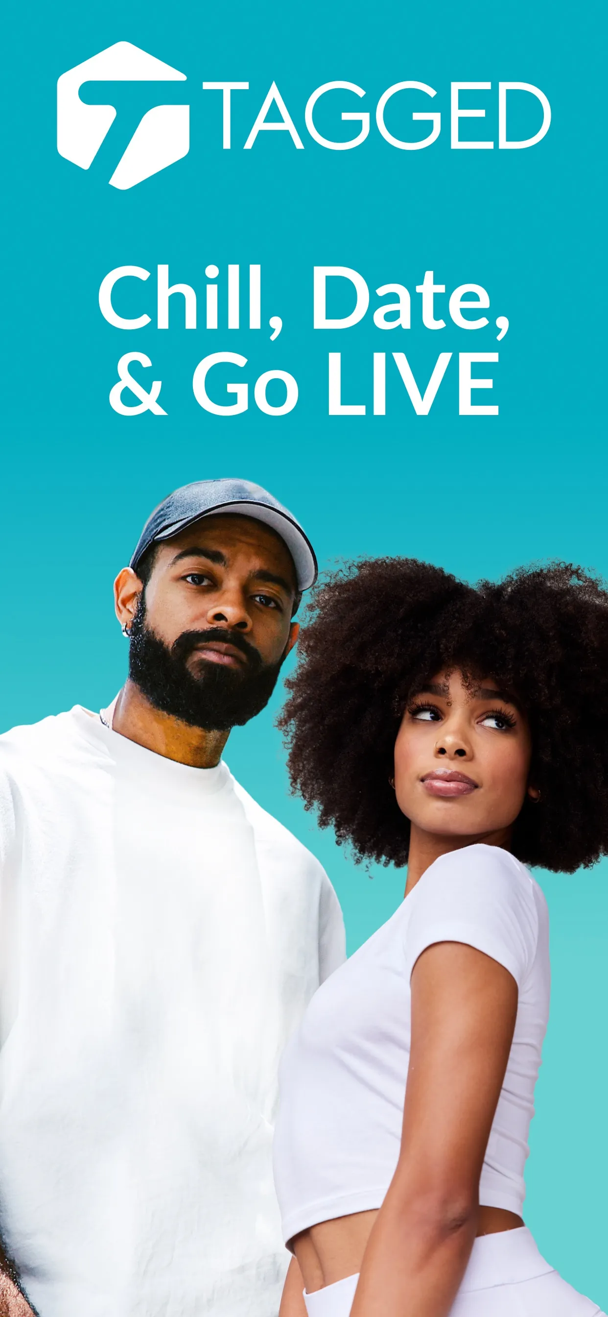 Tagged Dating: Chat & Go Live! iphone screenshot 1