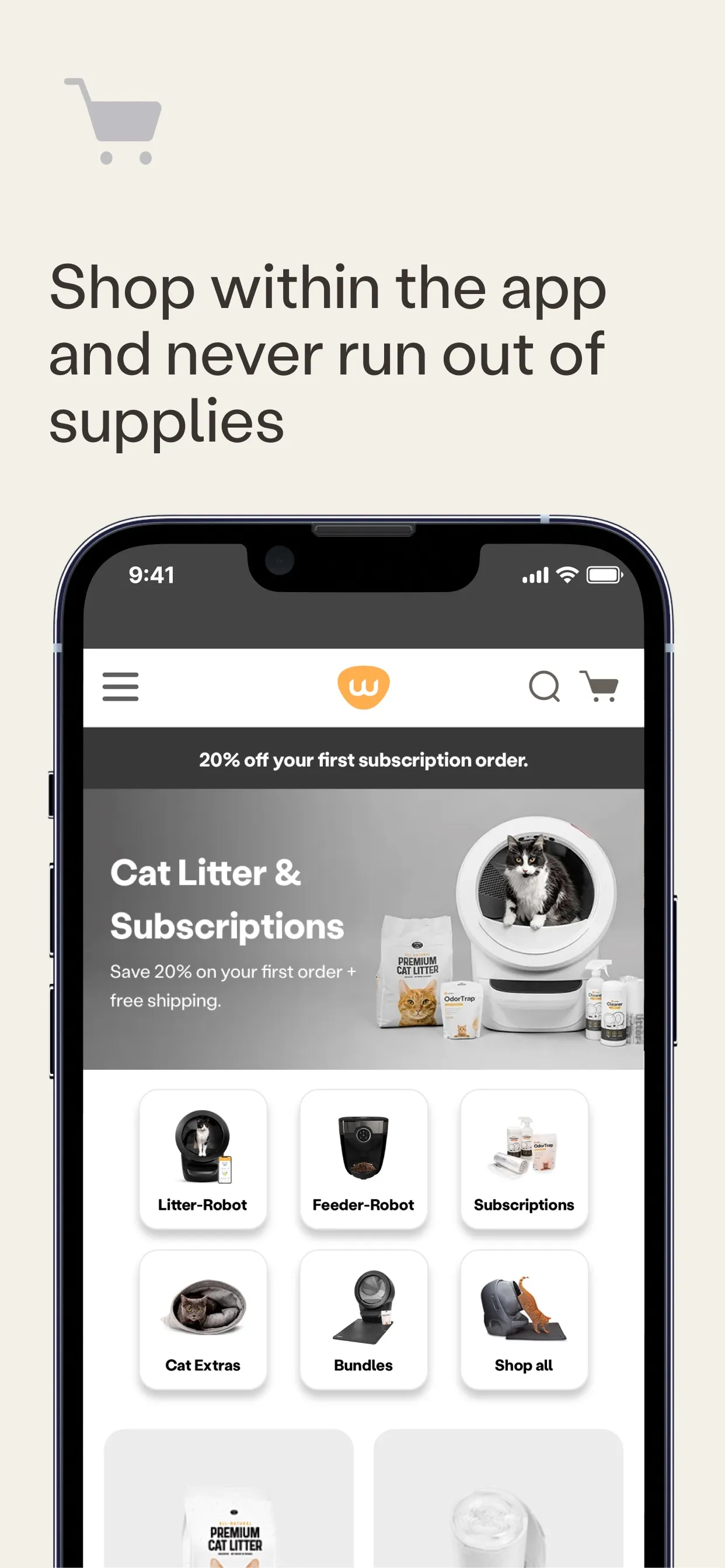 Whisker iphone screenshot 3