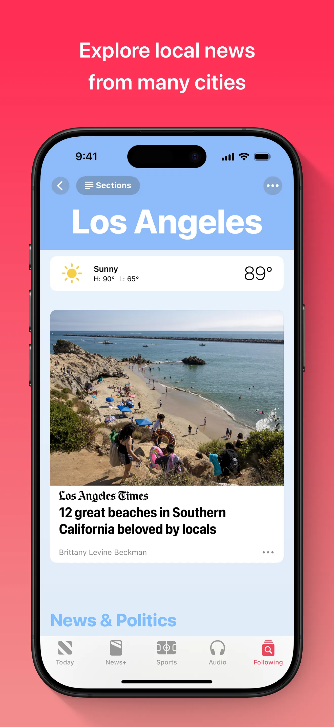 Apple News iphone screenshot 5