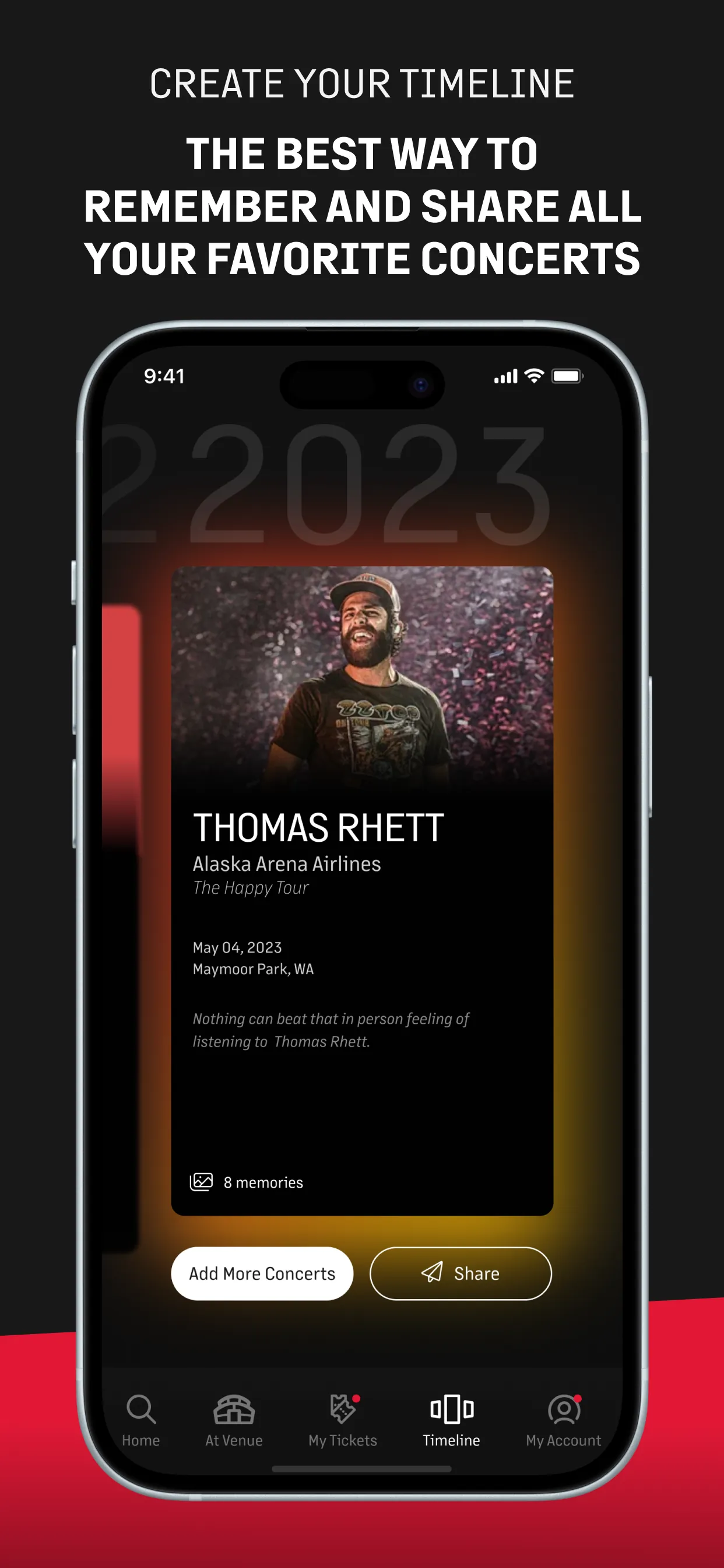 Live Nation – For Concert Fans iphone screenshot 4