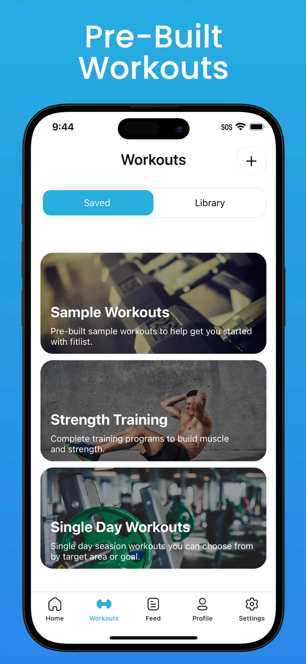Fitlist Workout Log & Planner iphone screenshot 10