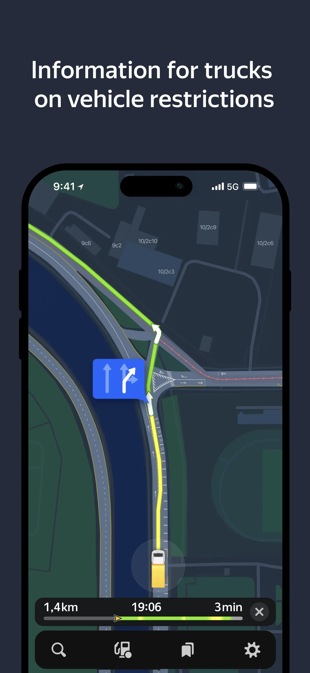 Yandex Navi – navigation, maps iphone screenshot 7