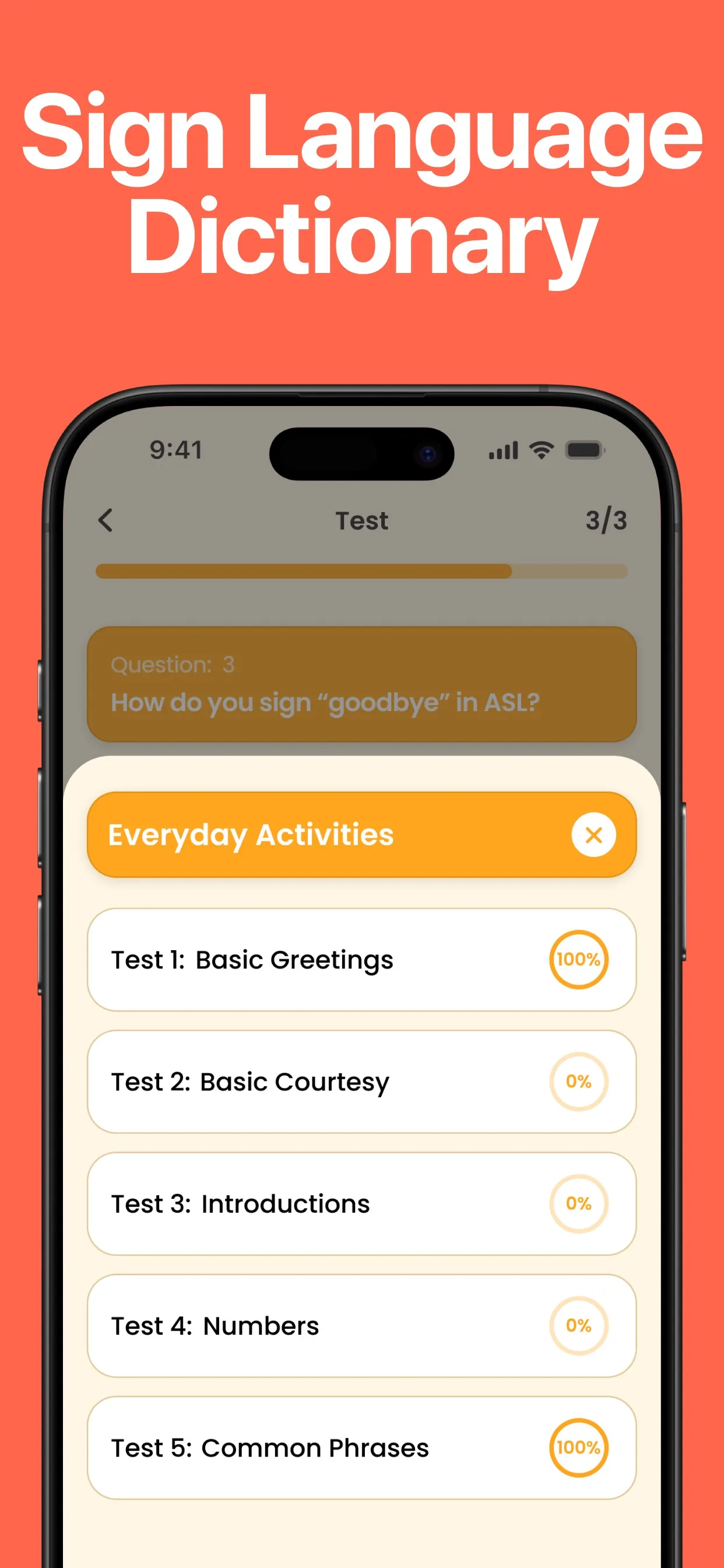 ASL Sign Language Learningㅤ iphone screenshot 9