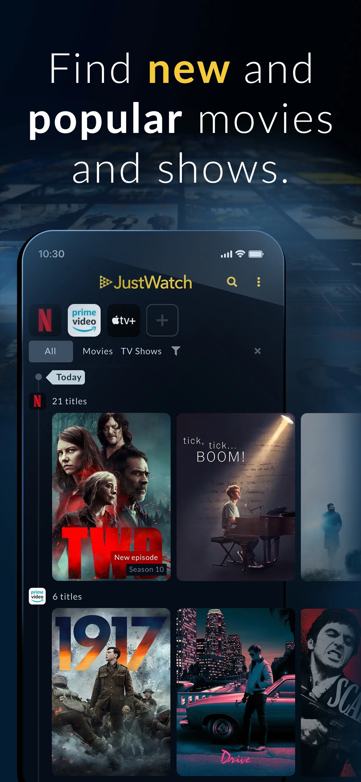JustWatch - Movies & TV Shows iphone screenshot 5