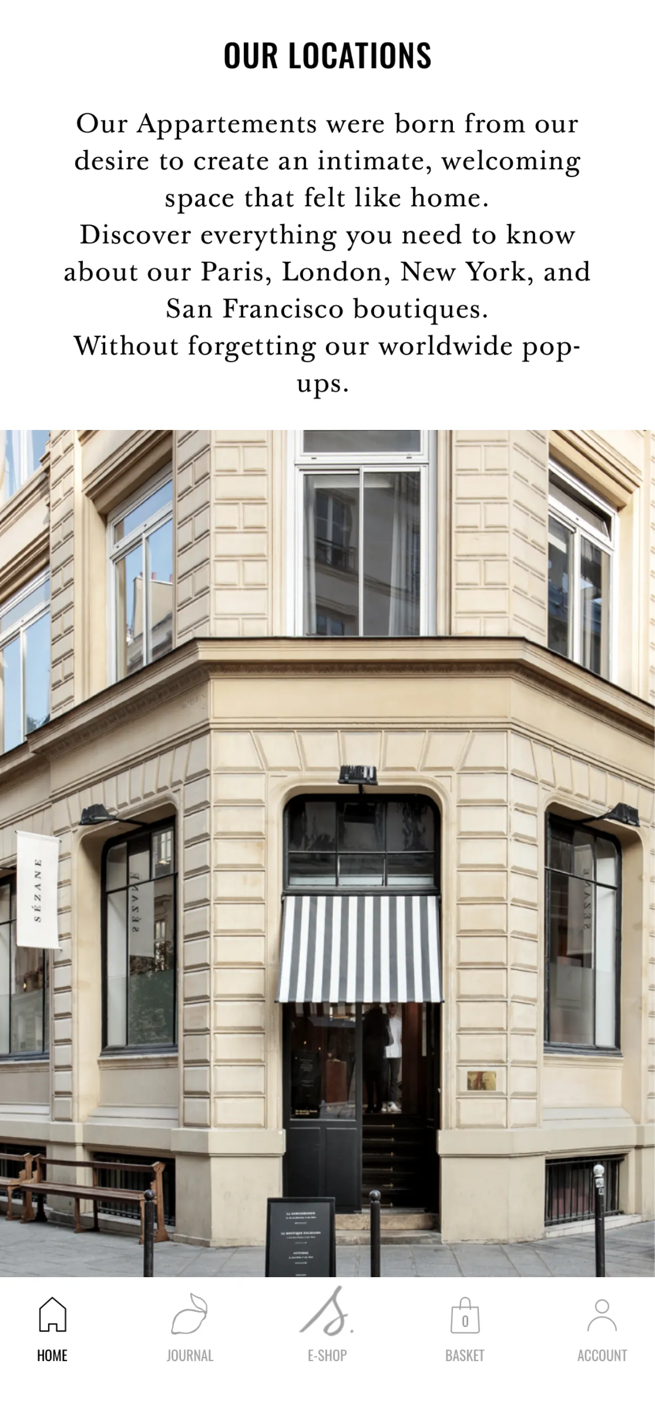 Sezane Fashion & Leather Goods iphone screenshot 7