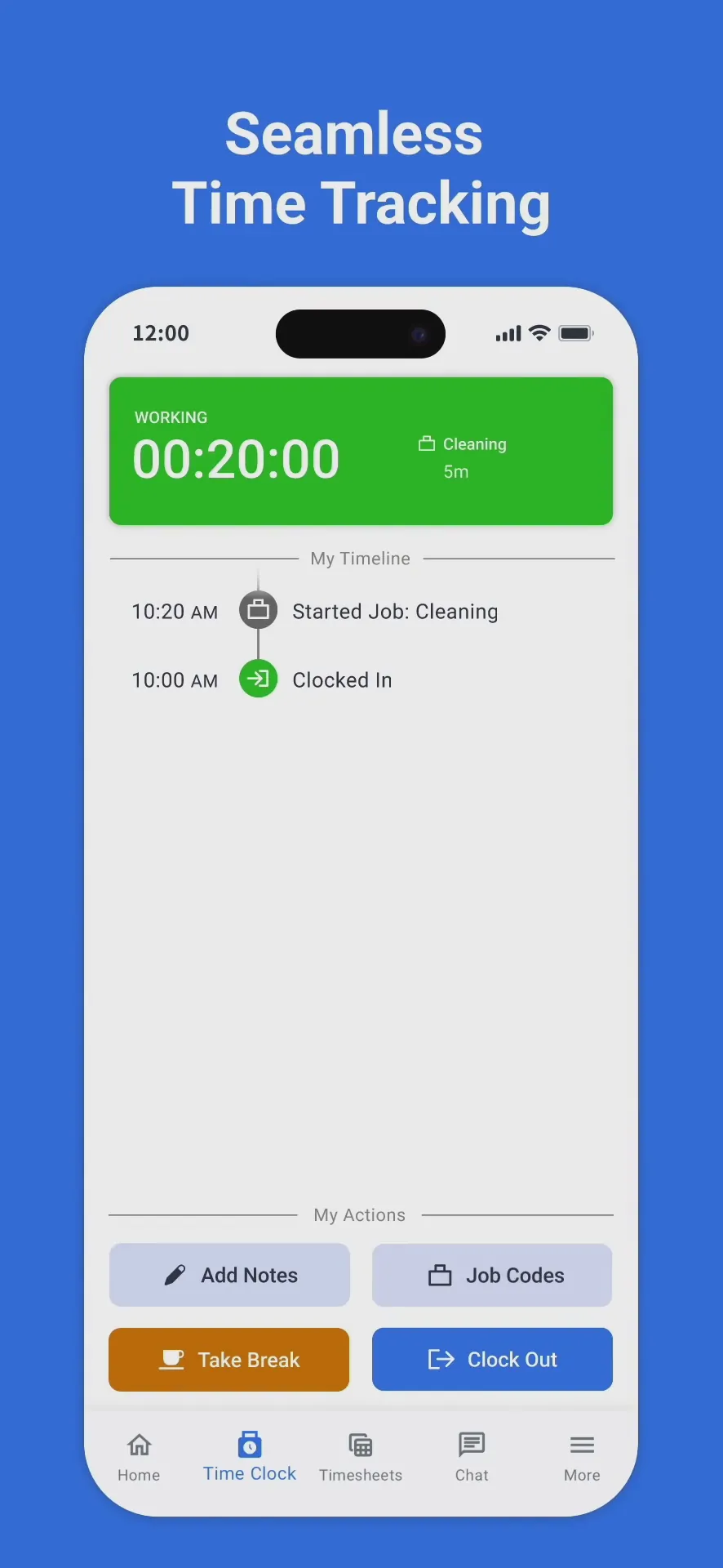 ShiftFlow: Track Team Hours iphone screenshot 1