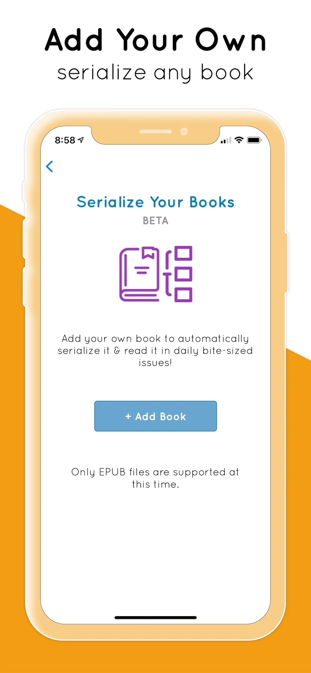 Serial Reader: Daily Book Bits iphone screenshot 9