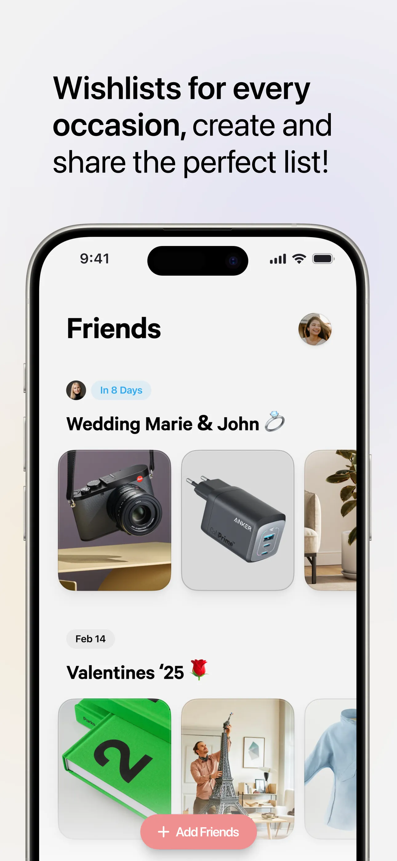 Listful - Wishlist Maker iphone screenshot 5