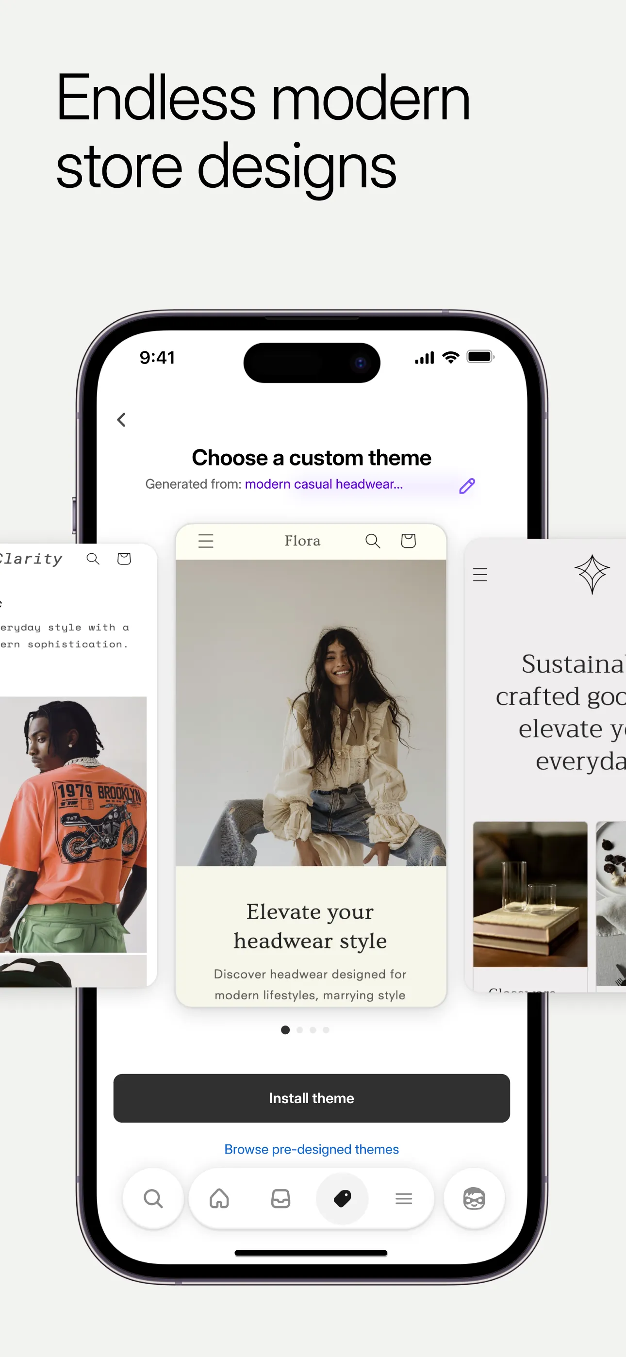 Shopify - Your Ecommerce Store iphone screenshot 2