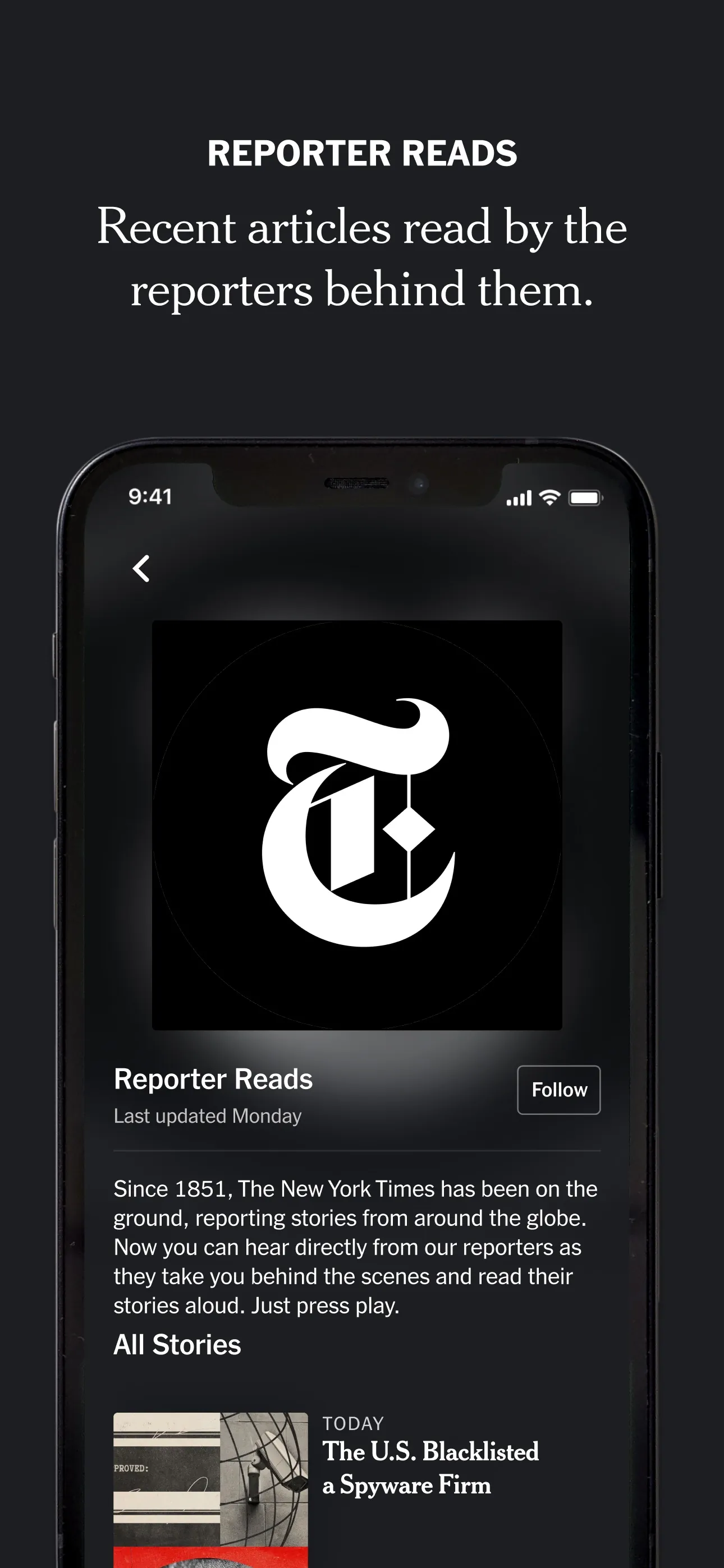 NYT Audio iphone screenshot 7