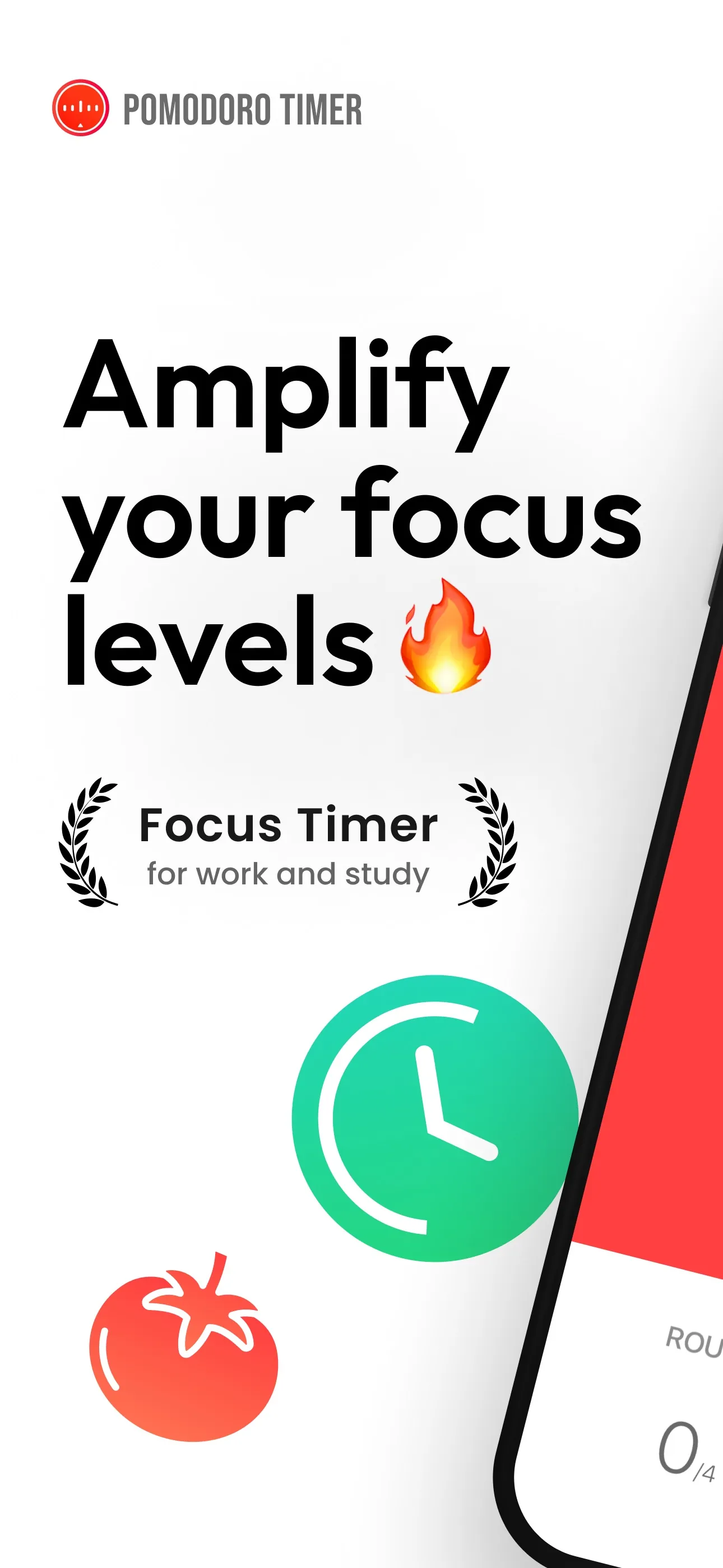 Pomodoro Timer: Stay Focused iphone screenshot 1