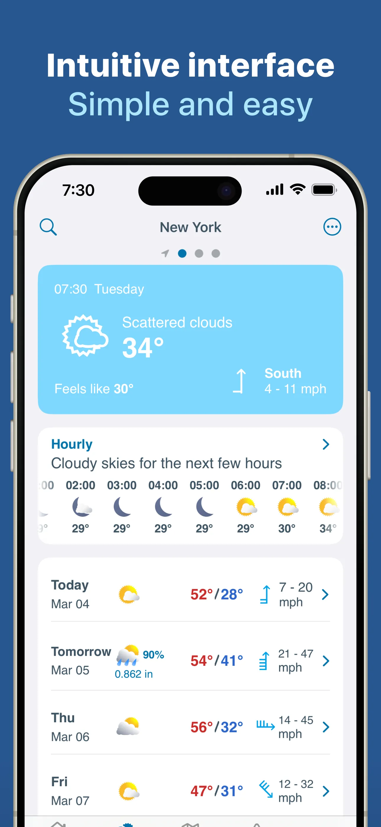 Meteored - Weather Radar iphone screenshot 1
