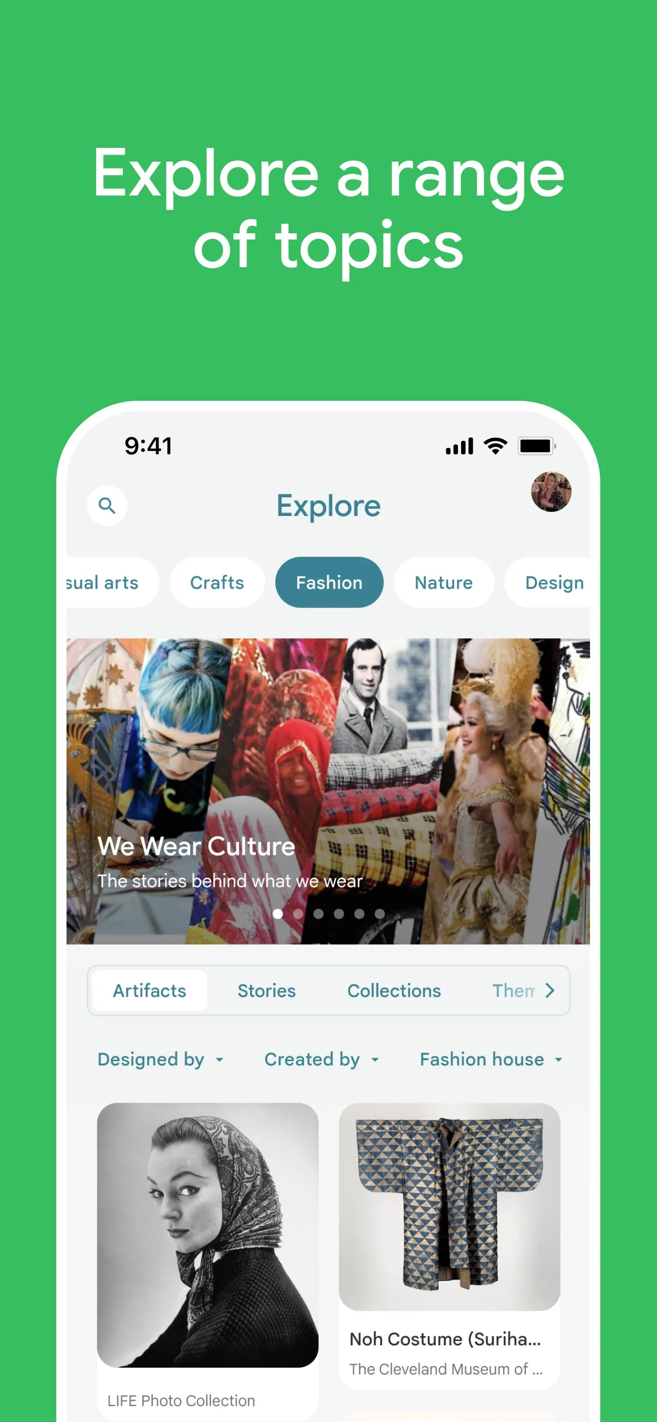 Google Arts & Culture iphone screenshot 1