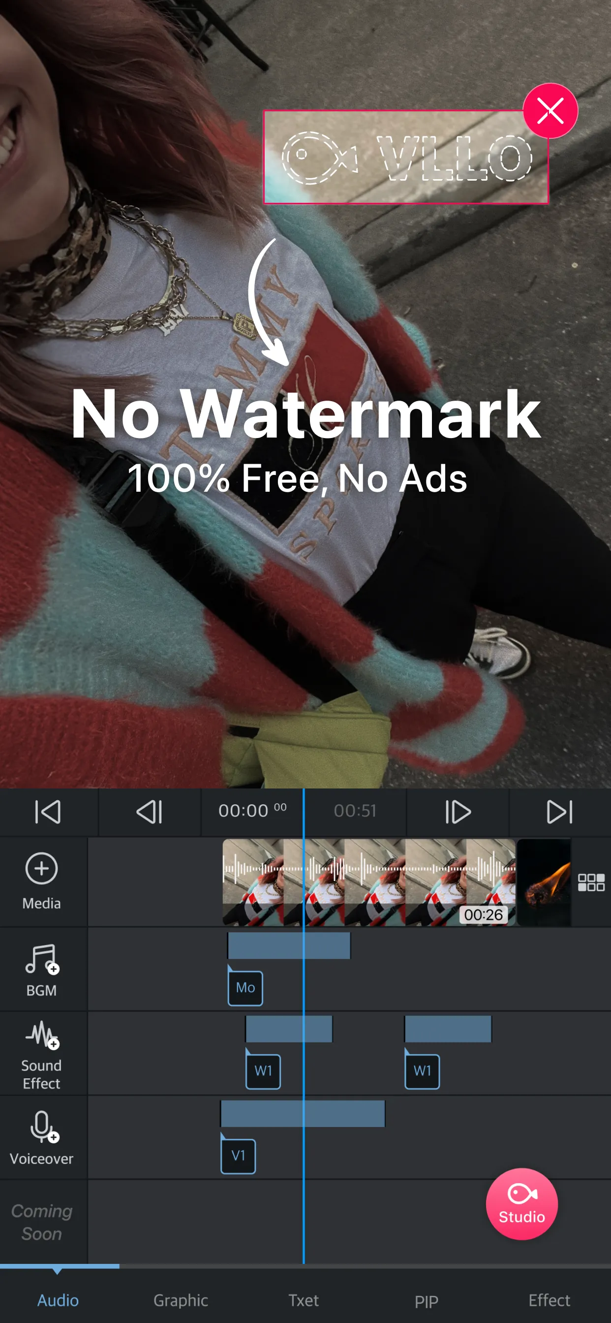 VLLO- Video Editor, Vlog Edits iphone screenshot 2