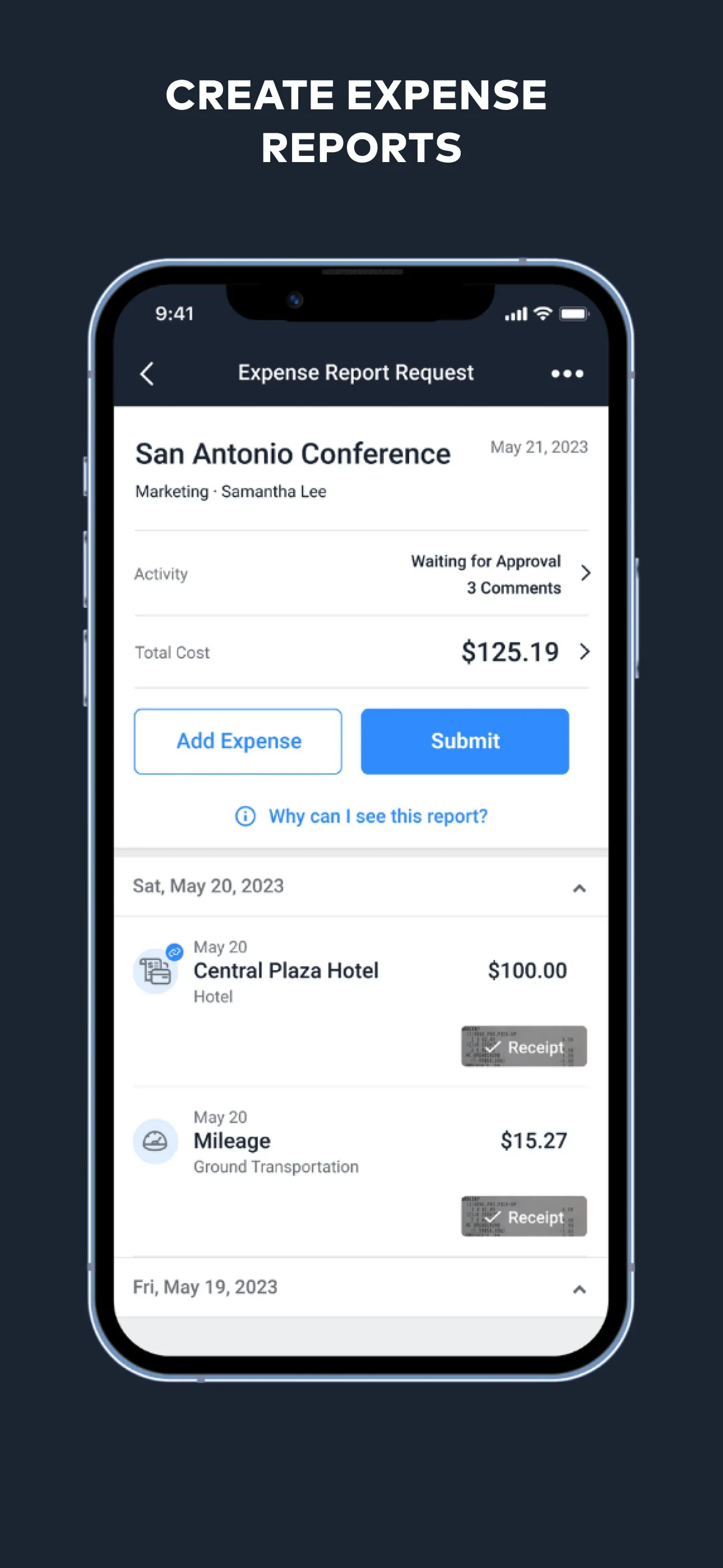 TravelBank Expenses and Travel iphone screenshot 3