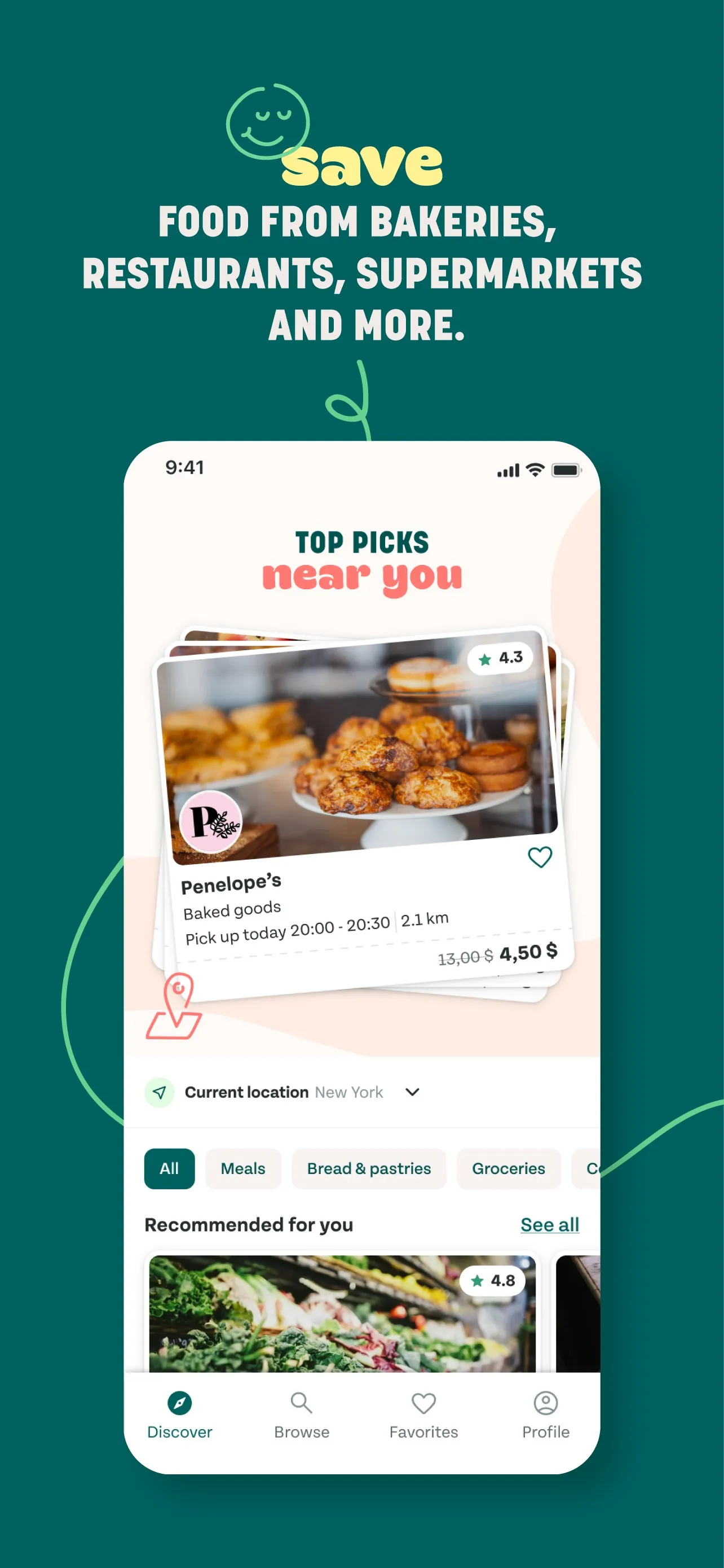 Too Good To Go: End Food Waste iphone screenshot 3