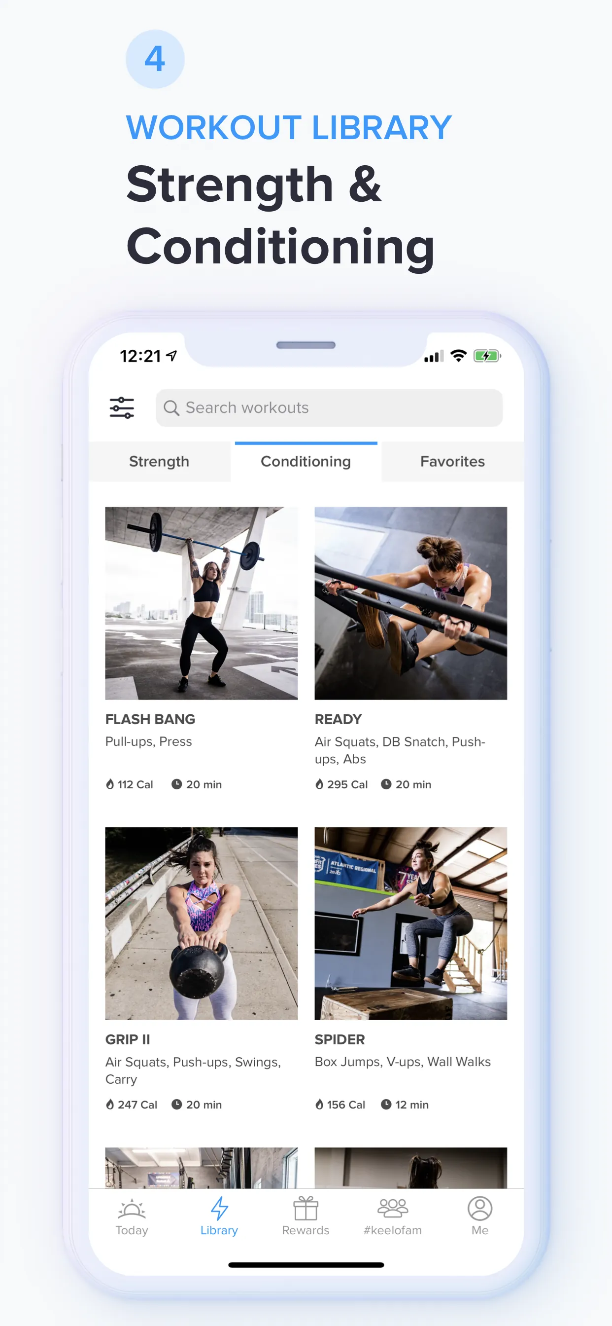Keelo - Strength HIIT Workouts iphone screenshot 5