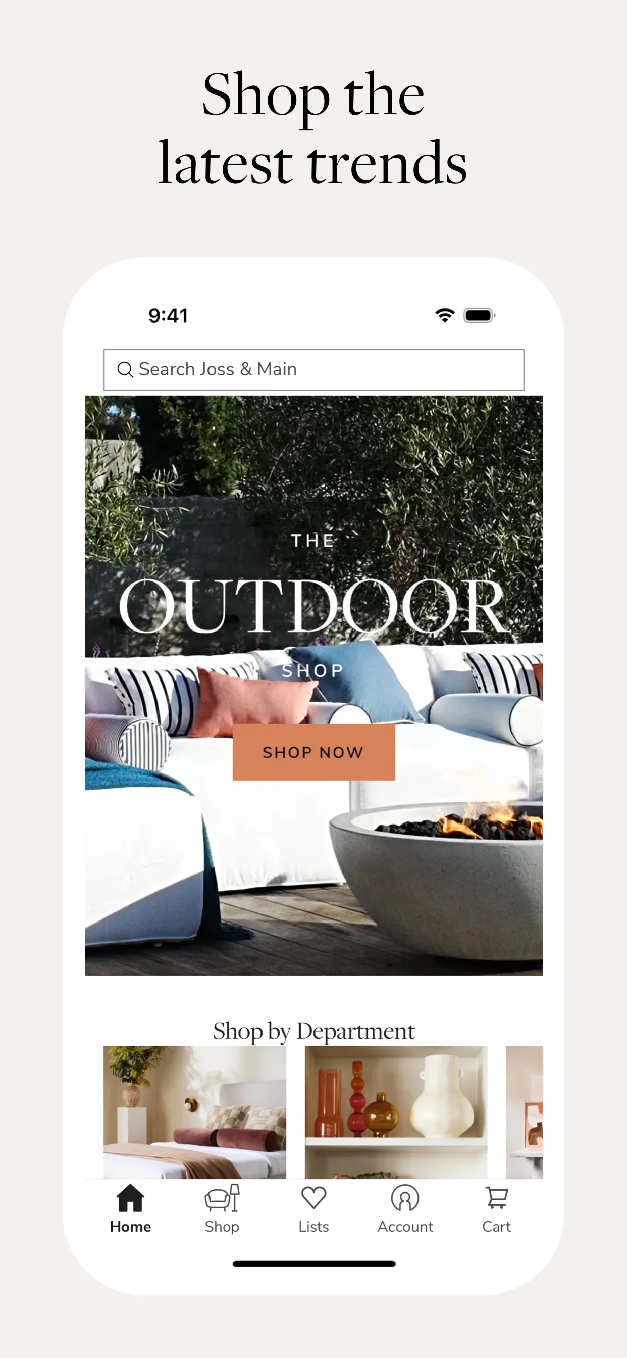 Joss & Main: Furniture & Decor iphone screenshot 2